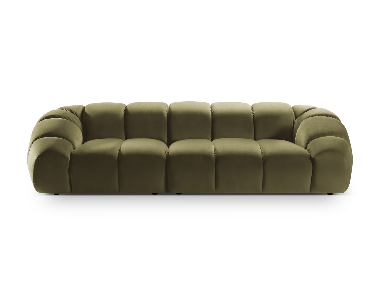 Velvet Sofa, "Diana", 4 Seats, 294x114x72