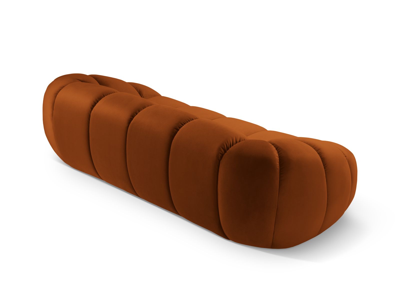 Velvet Sofa, "Diana", 3 Seats, 234x114x72