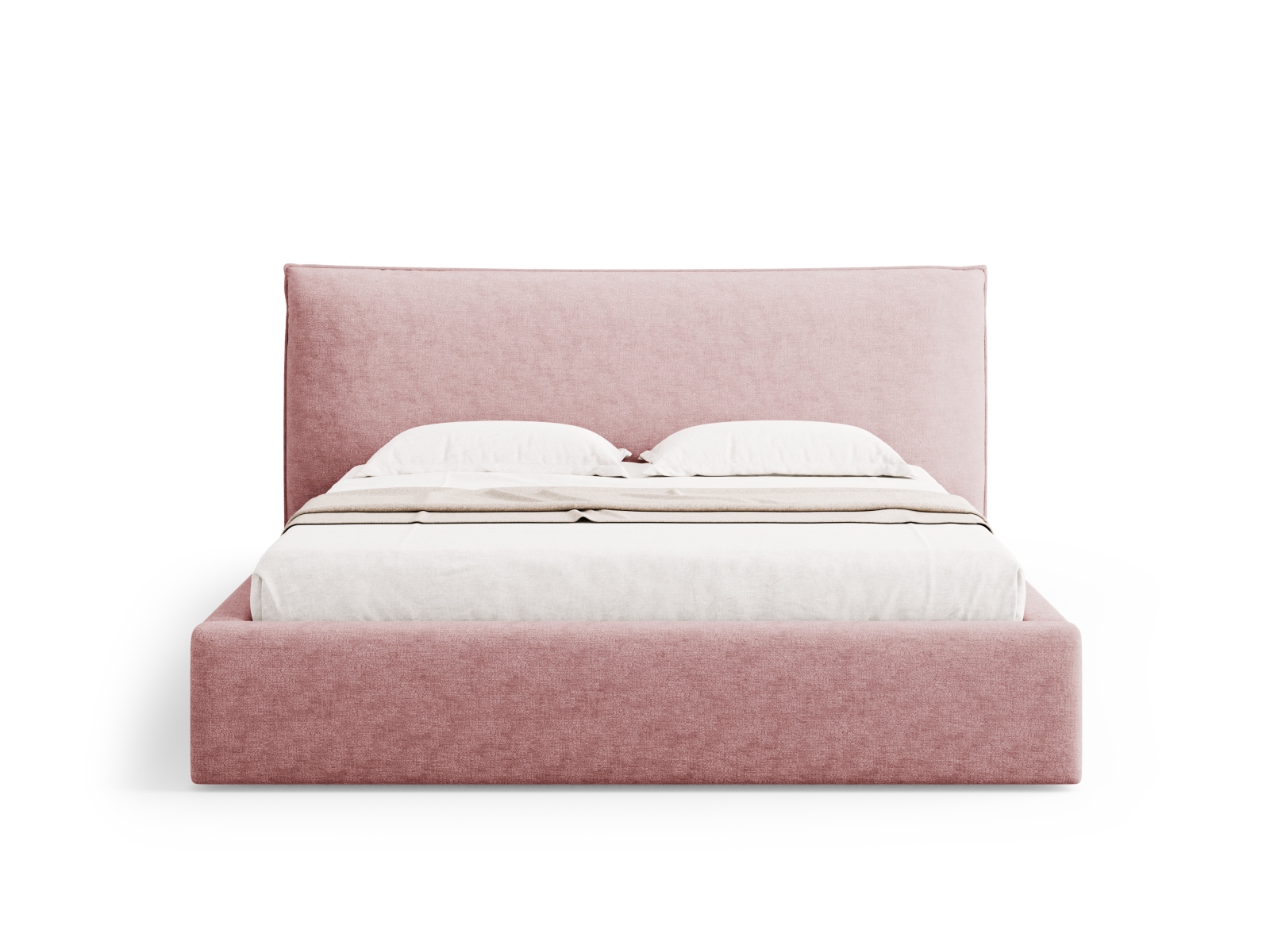 Storage Bed With Headboard, "Kaelle", 180x223x111