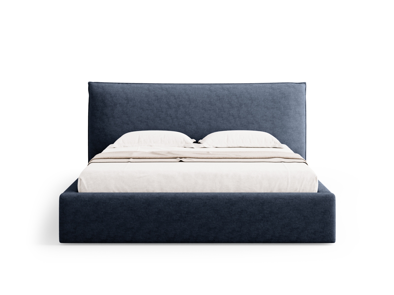 Storage Bed With Headboard, "Kaelle", 180x223x111