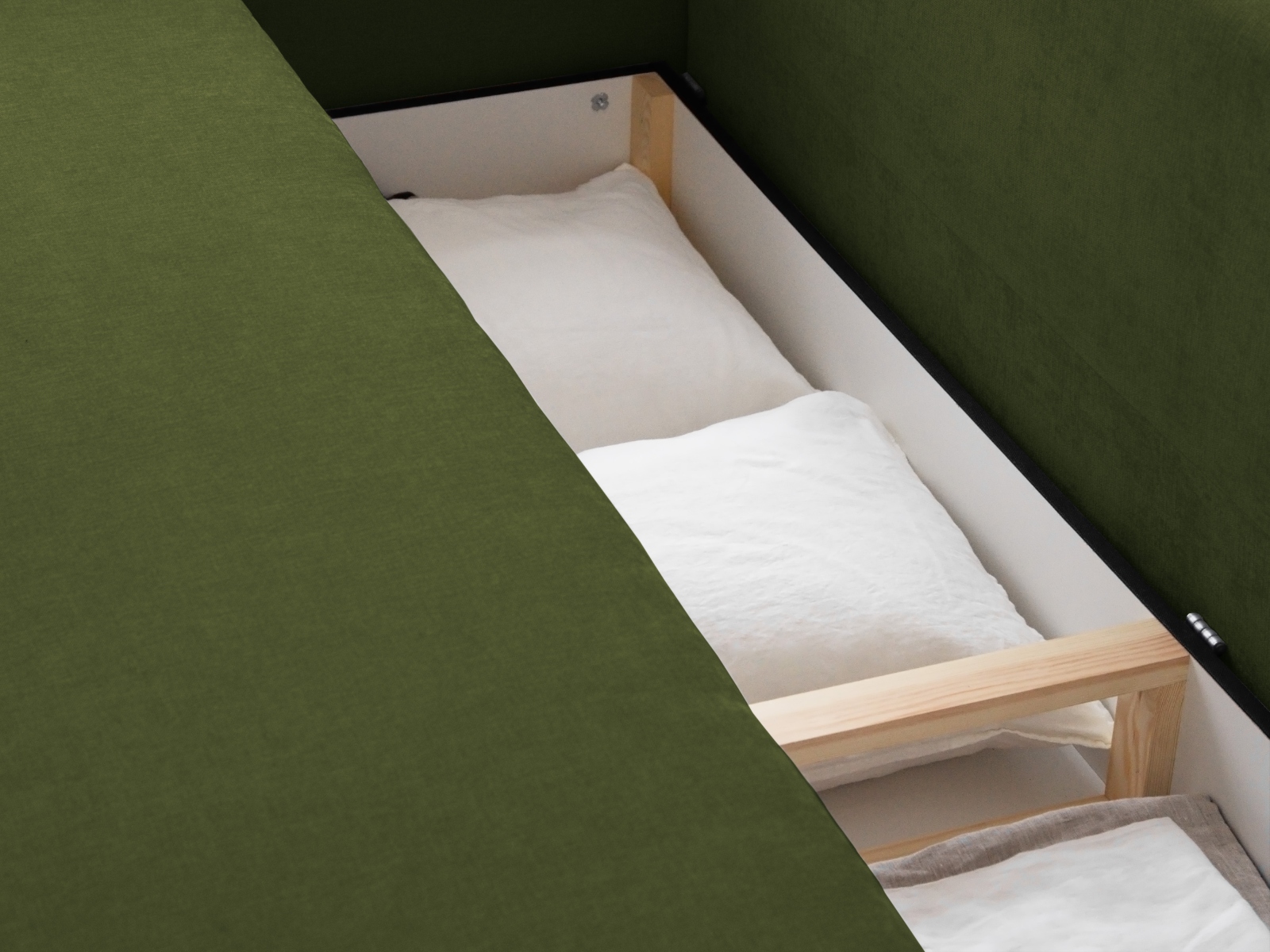 Sofa With Bed Function And Box, "Elen", 3 Seats, 231x106x86