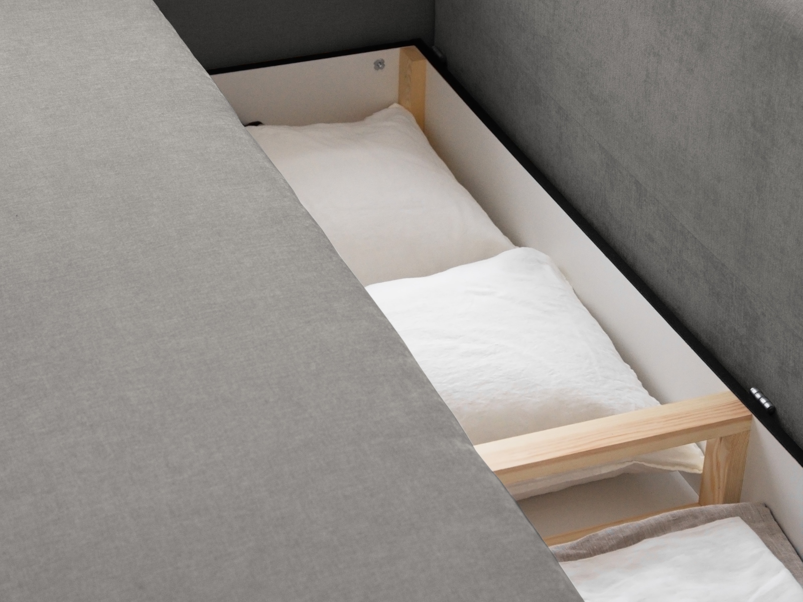 Sofa With Bed Function And Box, "Elen", 3 Seats, 231x106x86
