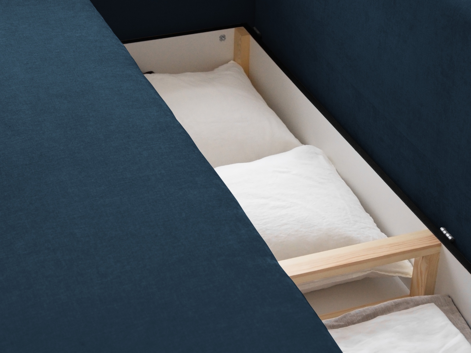 Sofa With Bed Function And Box, "Elen", 3 Seats, 231x106x86