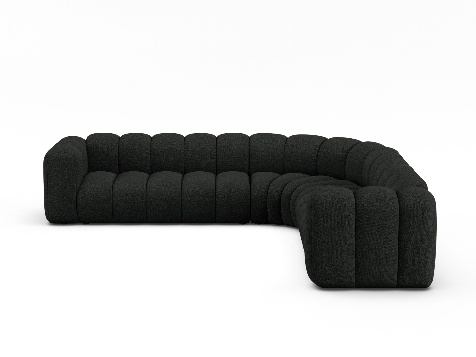 Modular Symmetrical Corner Sofa, "Lupine", 5 Seats, 309x309x70