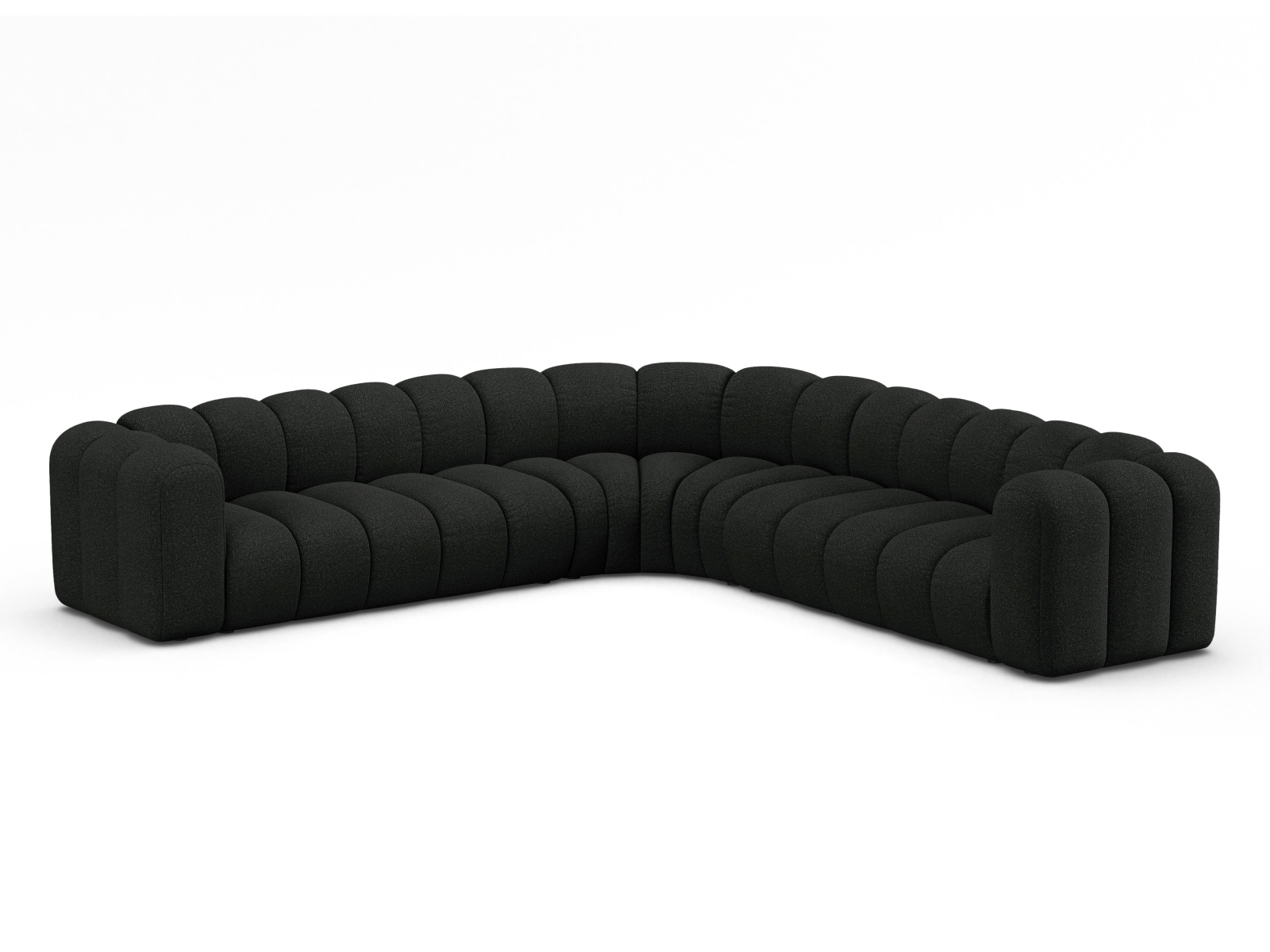 Modular Symmetrical Corner Sofa, "Lupine", 5 Seats, 309x309x70