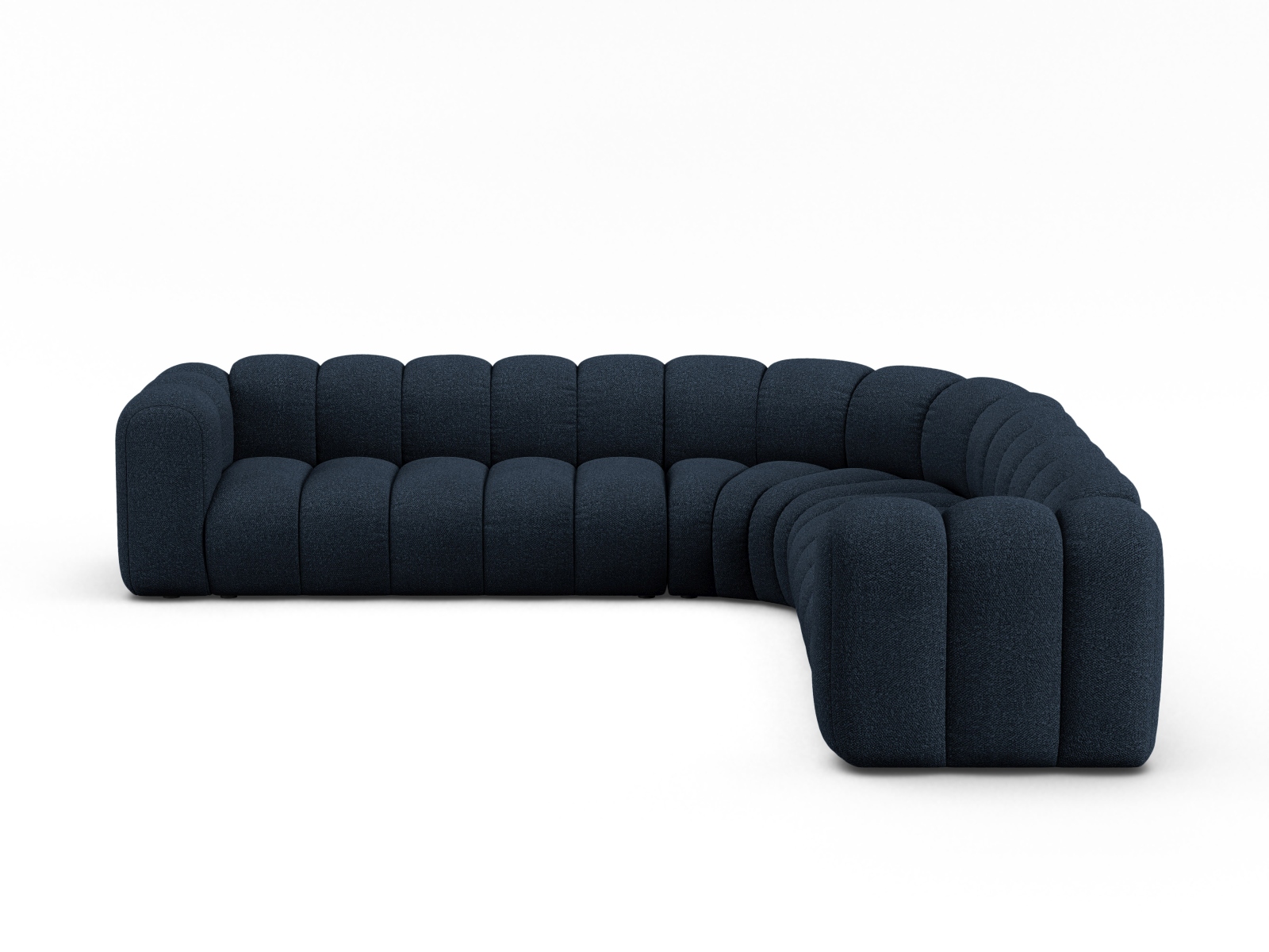 Modular Symmetrical Corner Sofa, "Lupine", 5 Seats, 309x309x70
