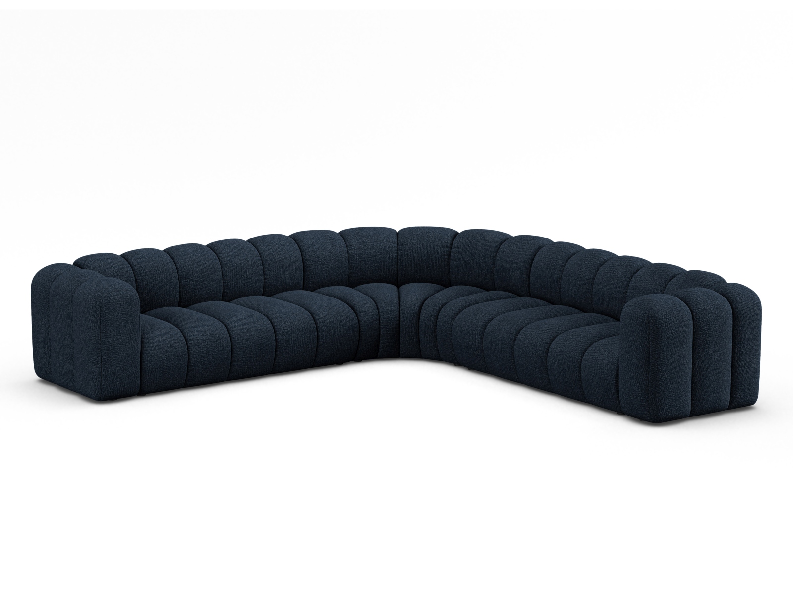 Modular Symmetrical Corner Sofa, "Lupine", 5 Seats, 309x309x70