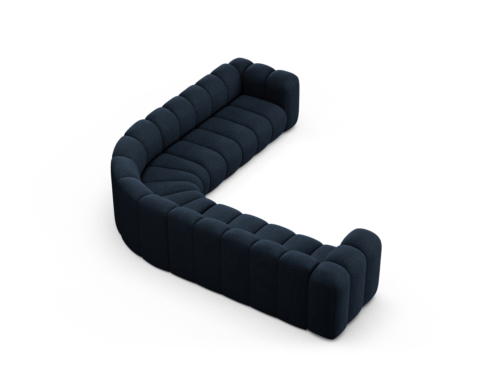 Modular Symmetrical Corner Sofa, "Lupine", 5 Seats, 309x309x70