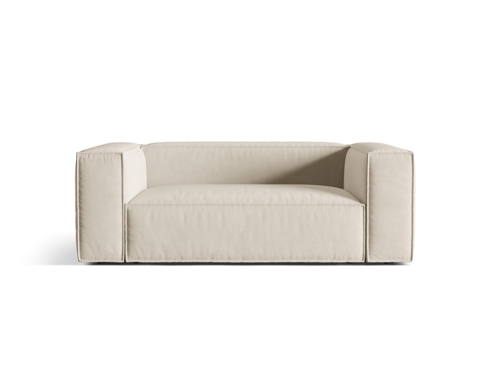 Velvet Sofa, "Nuria", 2 Seats, 170x110x72