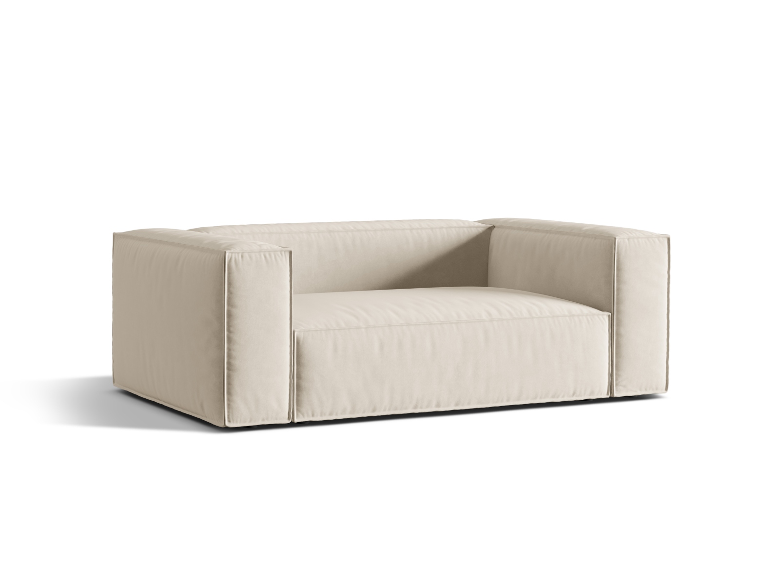 Velvet Sofa, "Nuria", 2 Seats, 170x110x72