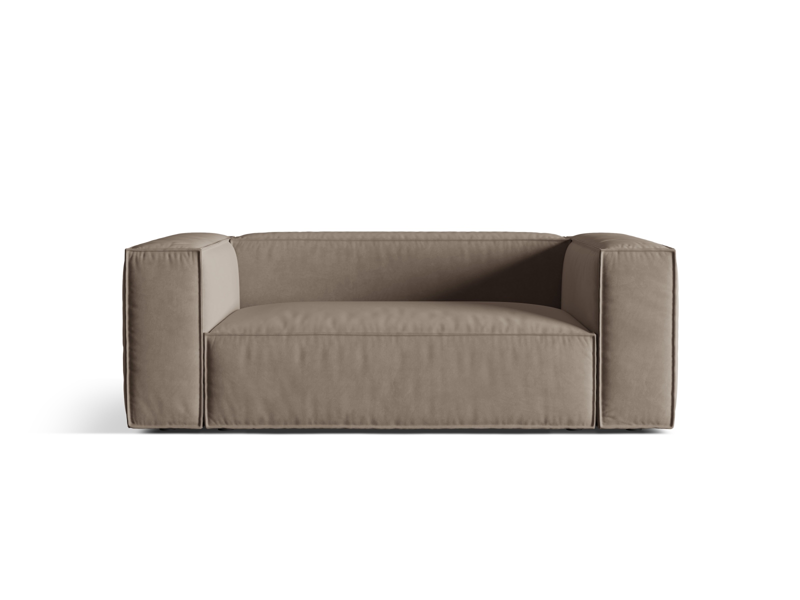 Velvet Sofa, "Nuria", 2 Seats, 170x110x72
