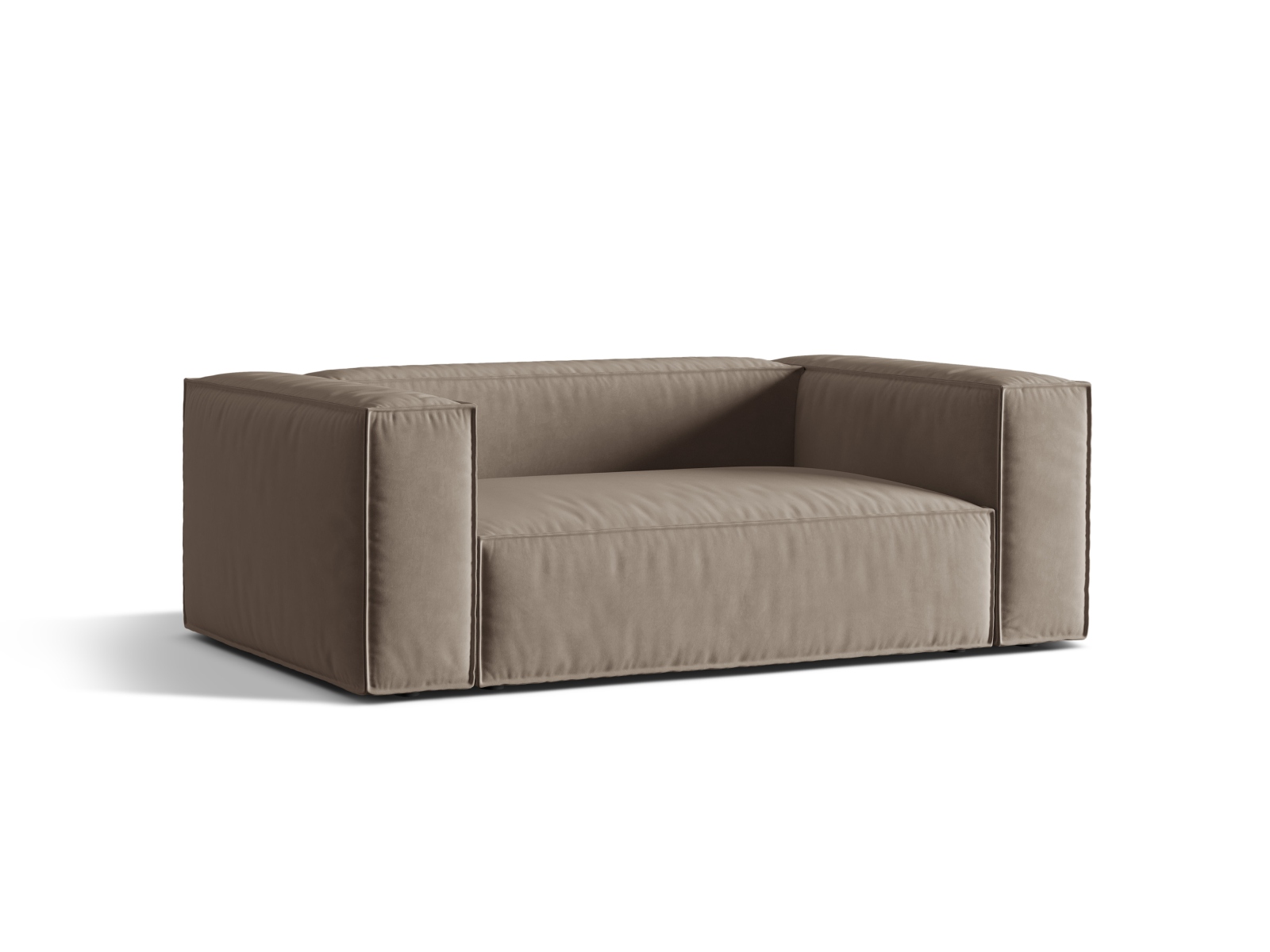 Velvet Sofa, "Nuria", 2 Seats, 170x110x72