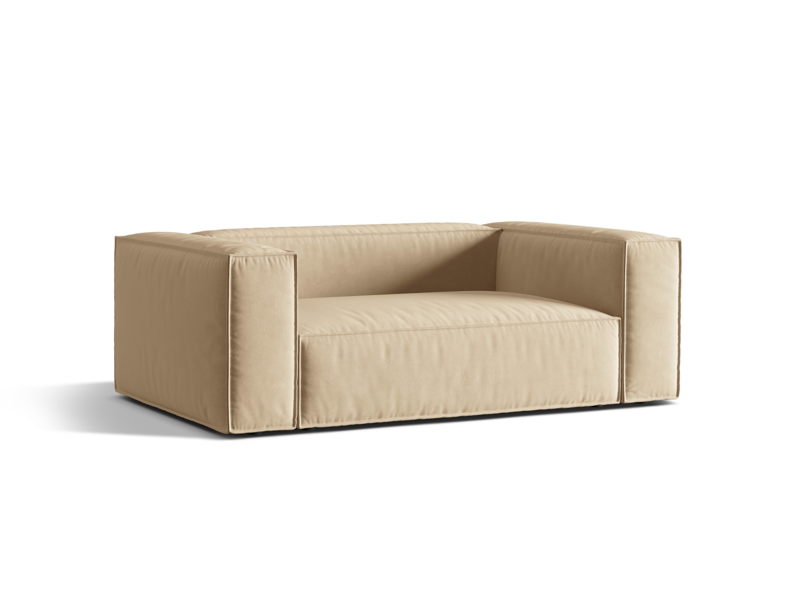 Velvet Sofa, "Nuria", 2 Seats, 170x110x72