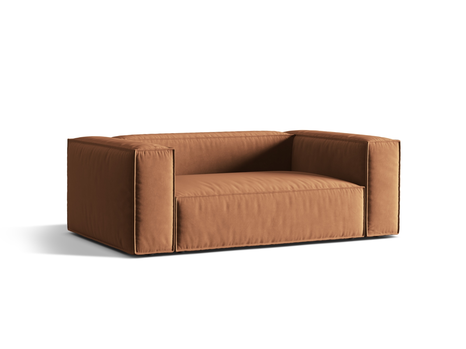 Velvet Sofa, "Nuria", 2 Seats, 170x110x72