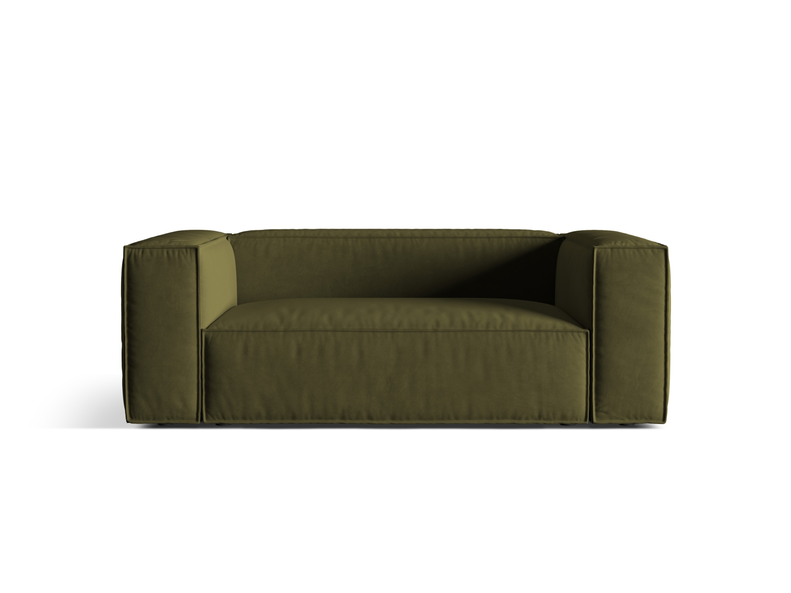 Velvet Sofa, "Nuria", 2 Seats, 170x110x72