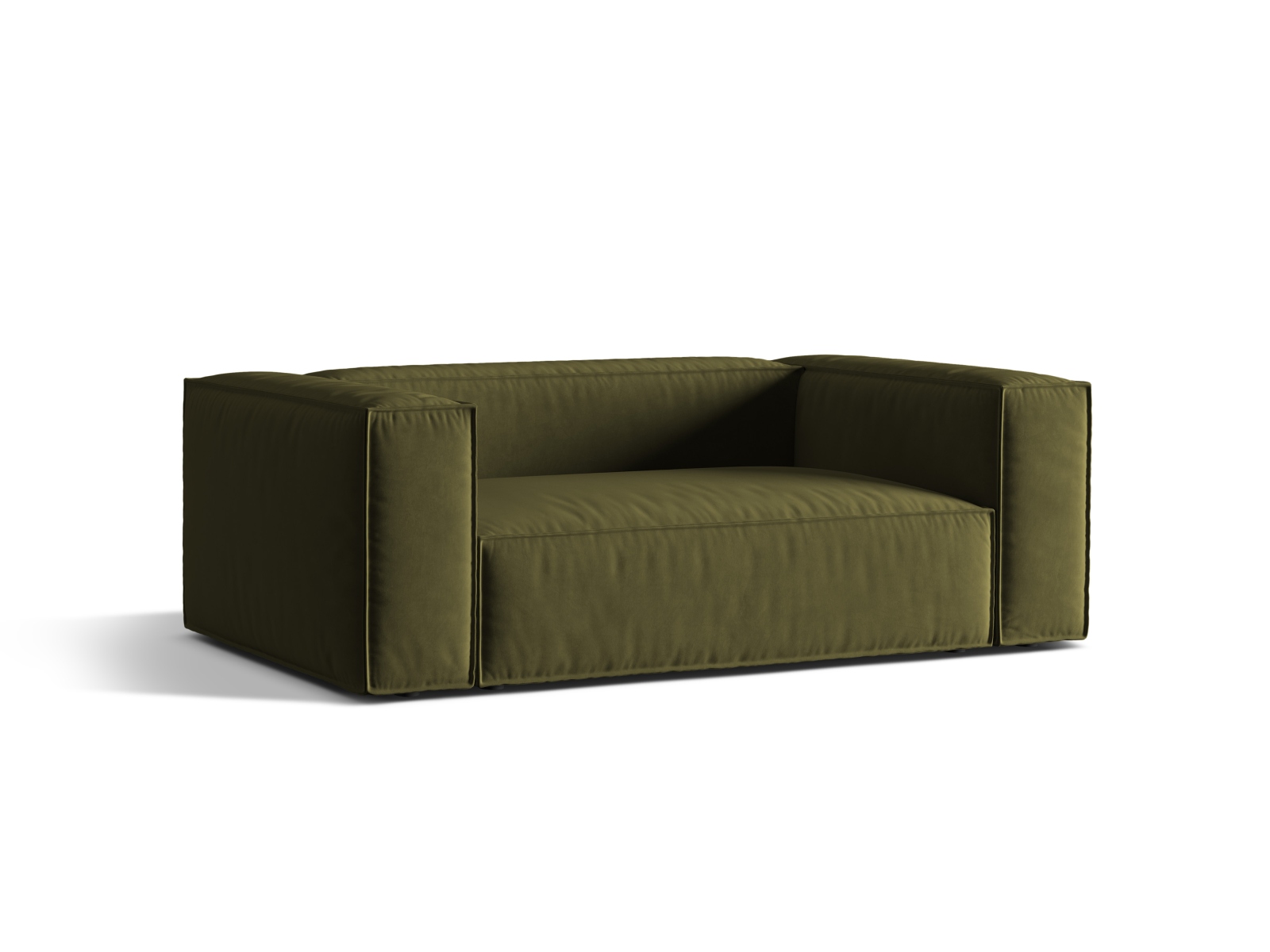 Velvet Sofa, "Nuria", 2 Seats, 170x110x72