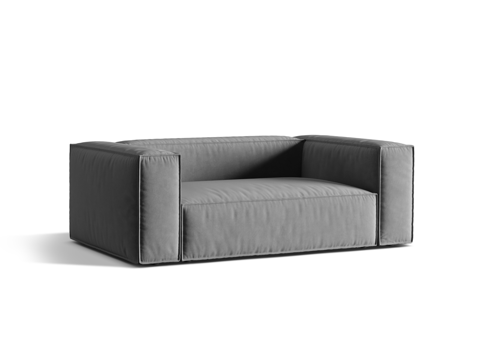 Velvet Sofa, "Nuria", 2 Seats, 170x110x72