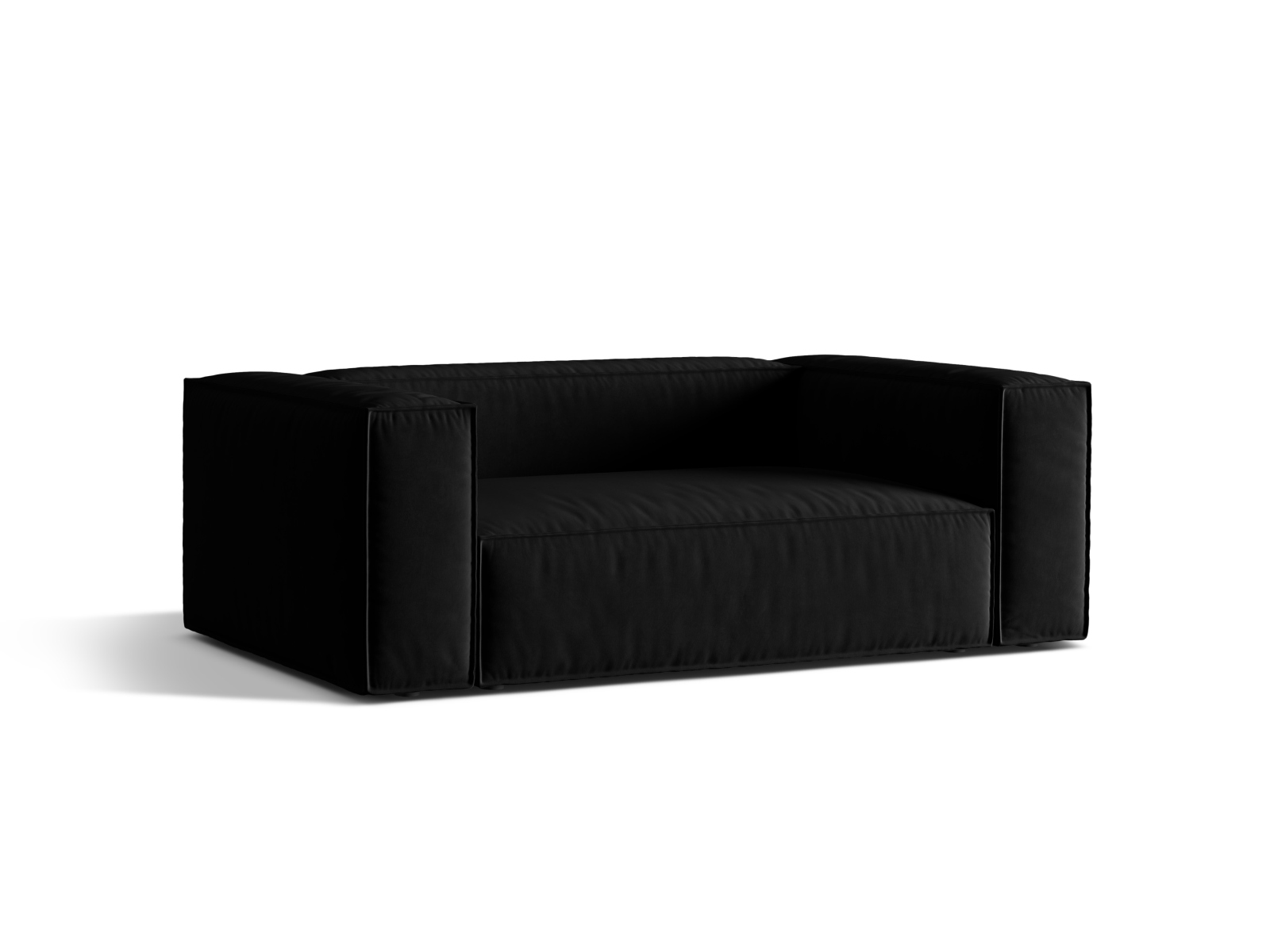Velvet Sofa, "Nuria", 2 Seats, 170x110x72