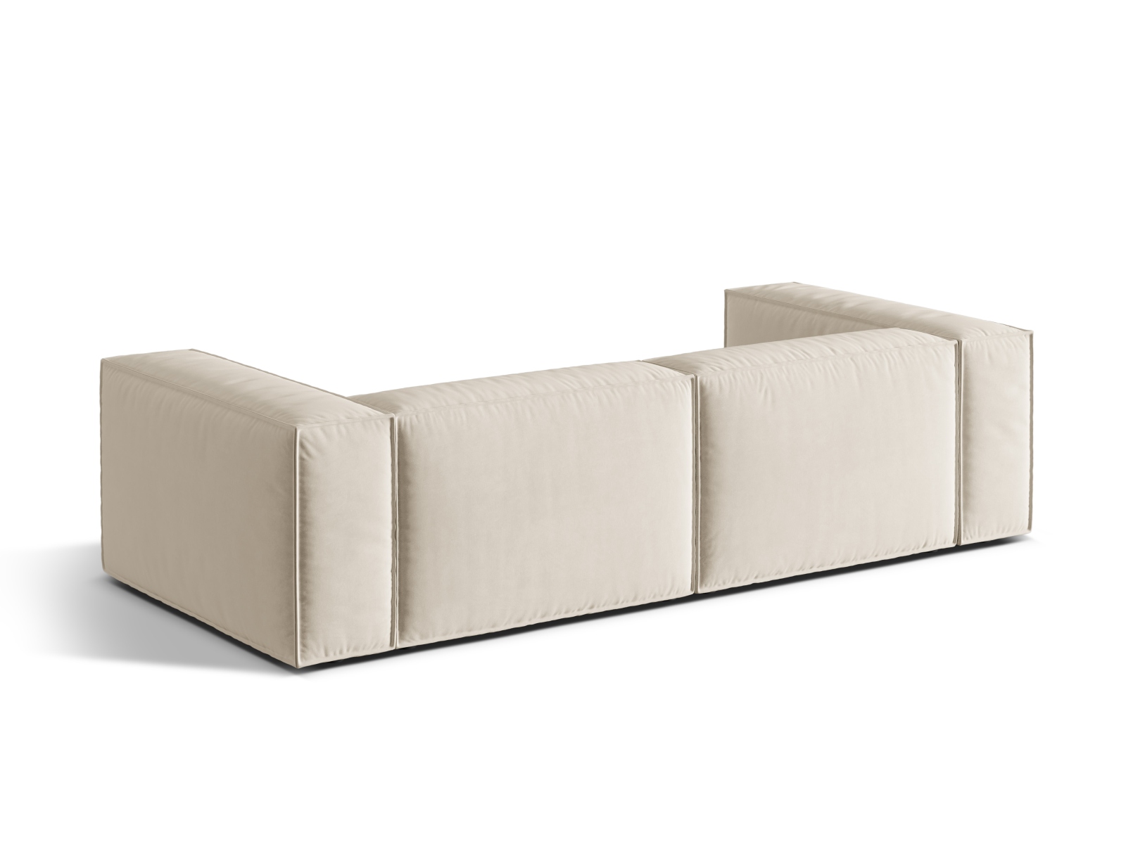 Velvet Sofa, "Nuria", 4 Seats, 250x110x72