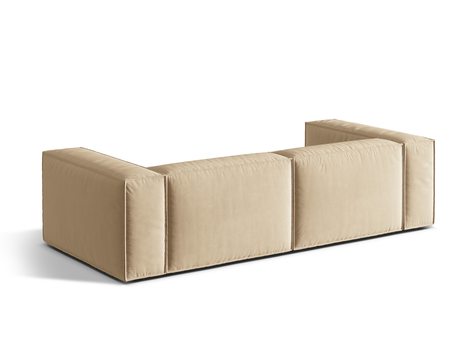 Velvet Sofa, "Nuria", 4 Seats, 250x110x72