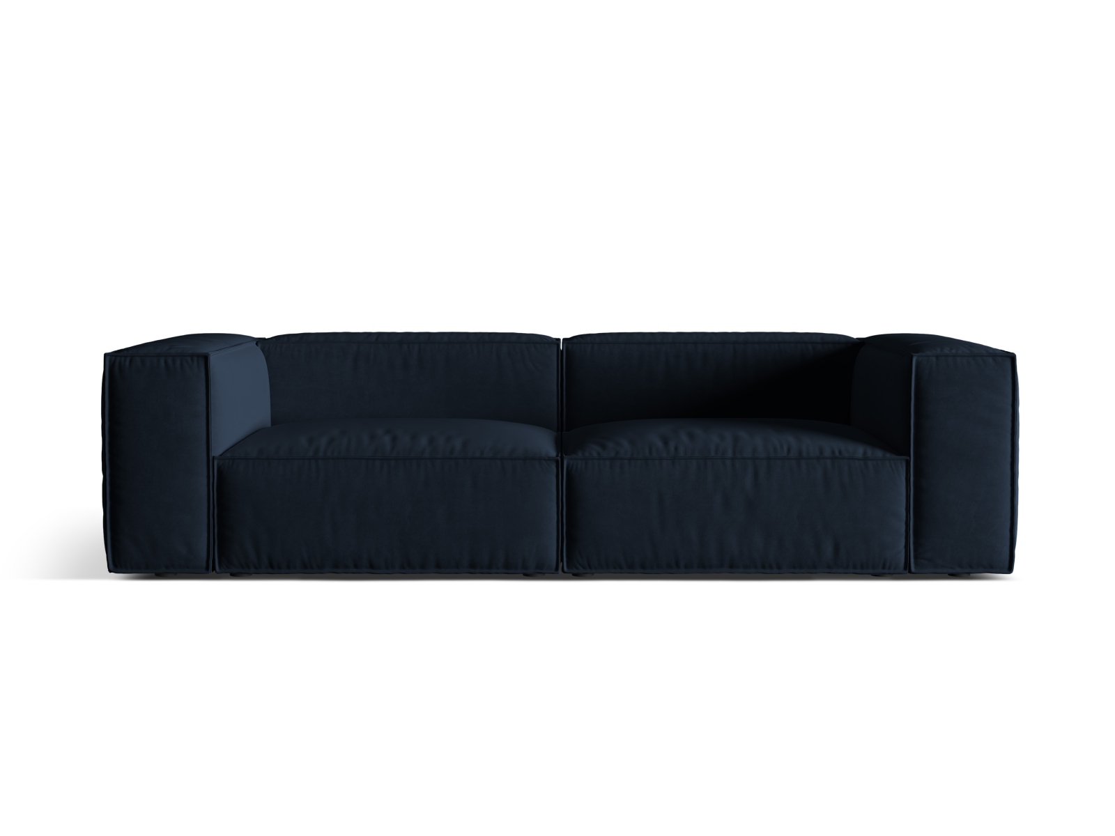 Velvet Sofa, "Nuria", 4 Seats, 250x110x72