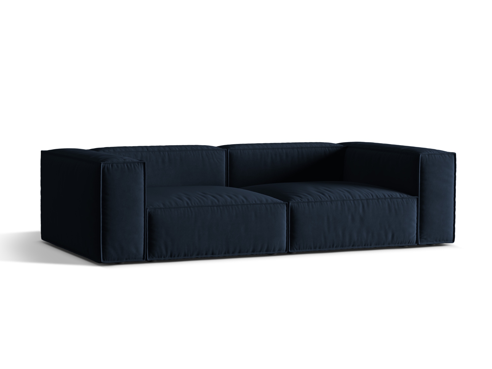 Velvet Sofa, "Nuria", 4 Seats, 250x110x72