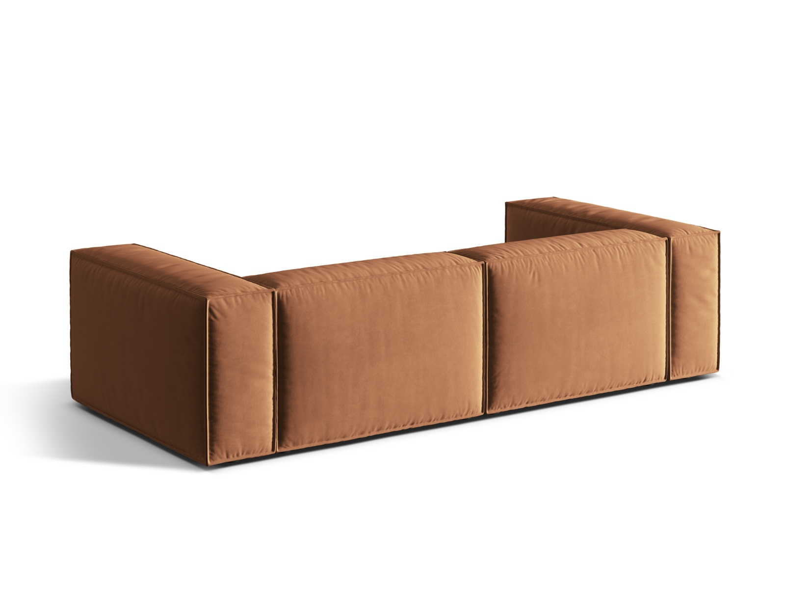 Velvet Sofa, "Nuria", 4 Seats, 250x110x72