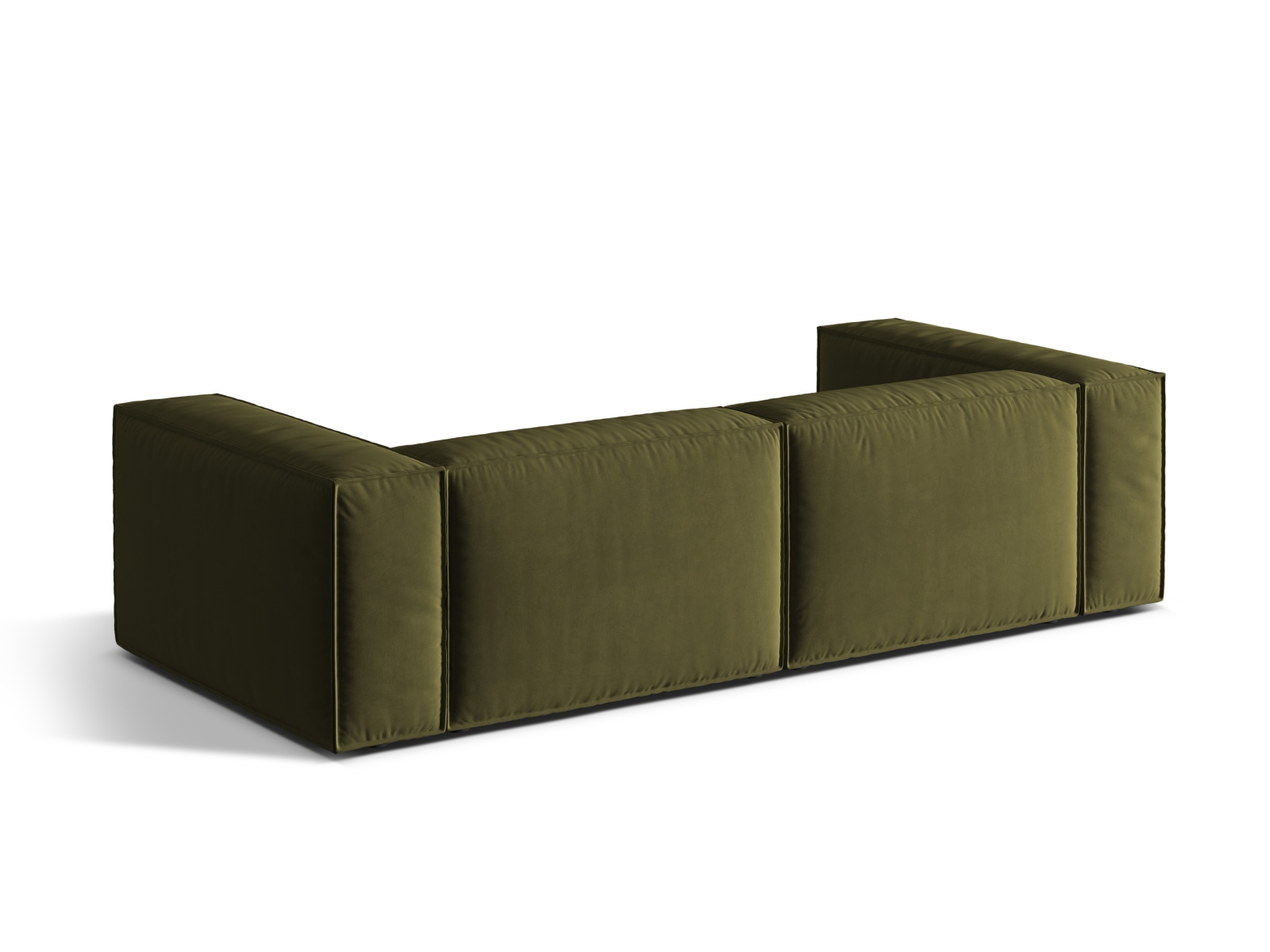 Velvet Sofa, "Nuria", 4 Seats, 250x110x72