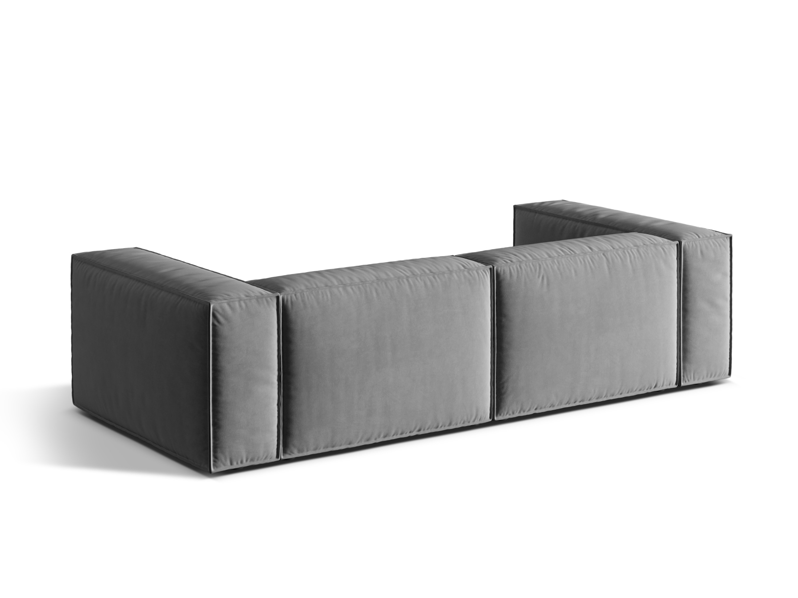 Velvet Sofa, "Nuria", 4 Seats, 250x110x72
