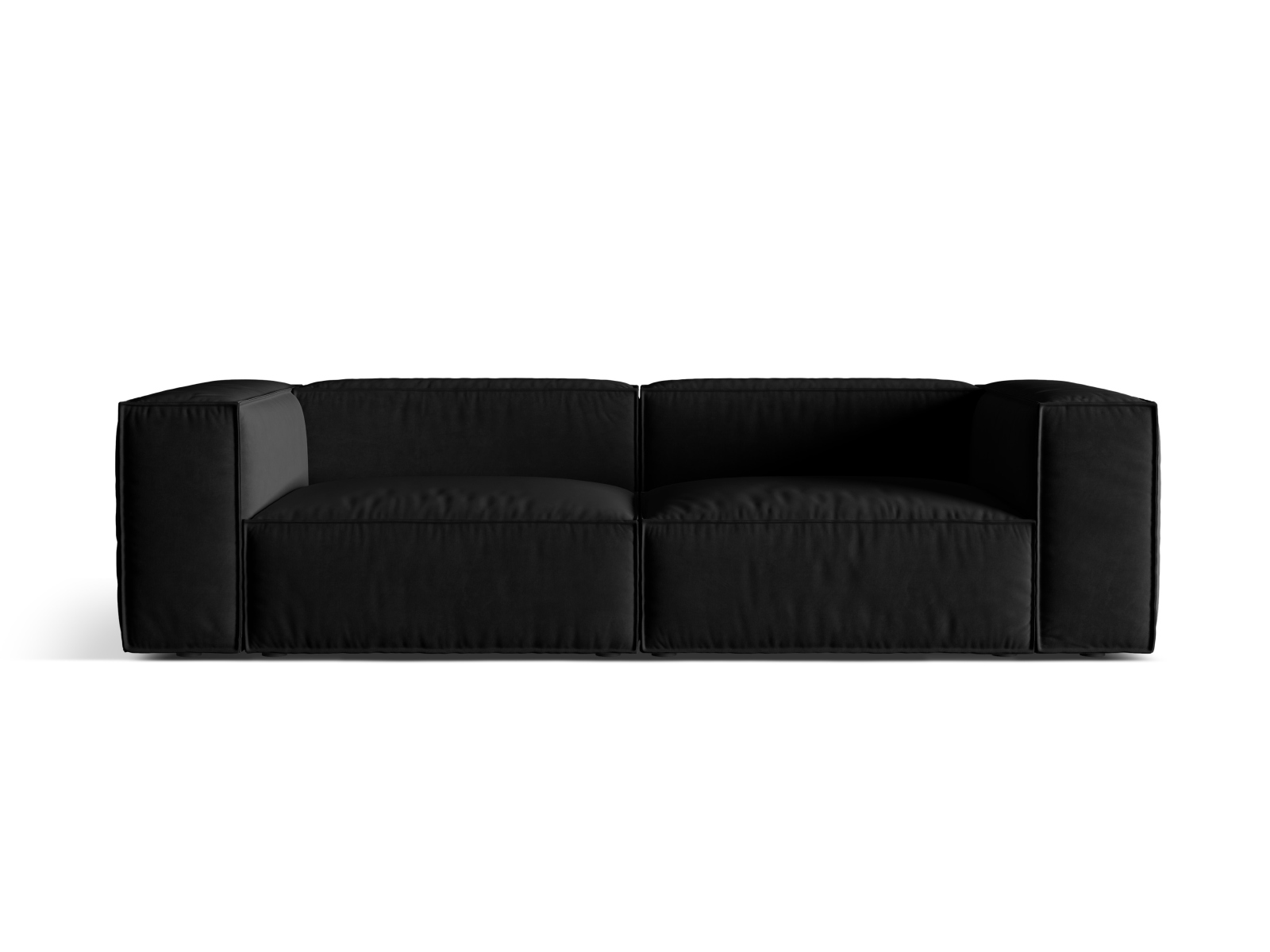 Velvet Sofa, "Nuria", 4 Seats, 250x110x72