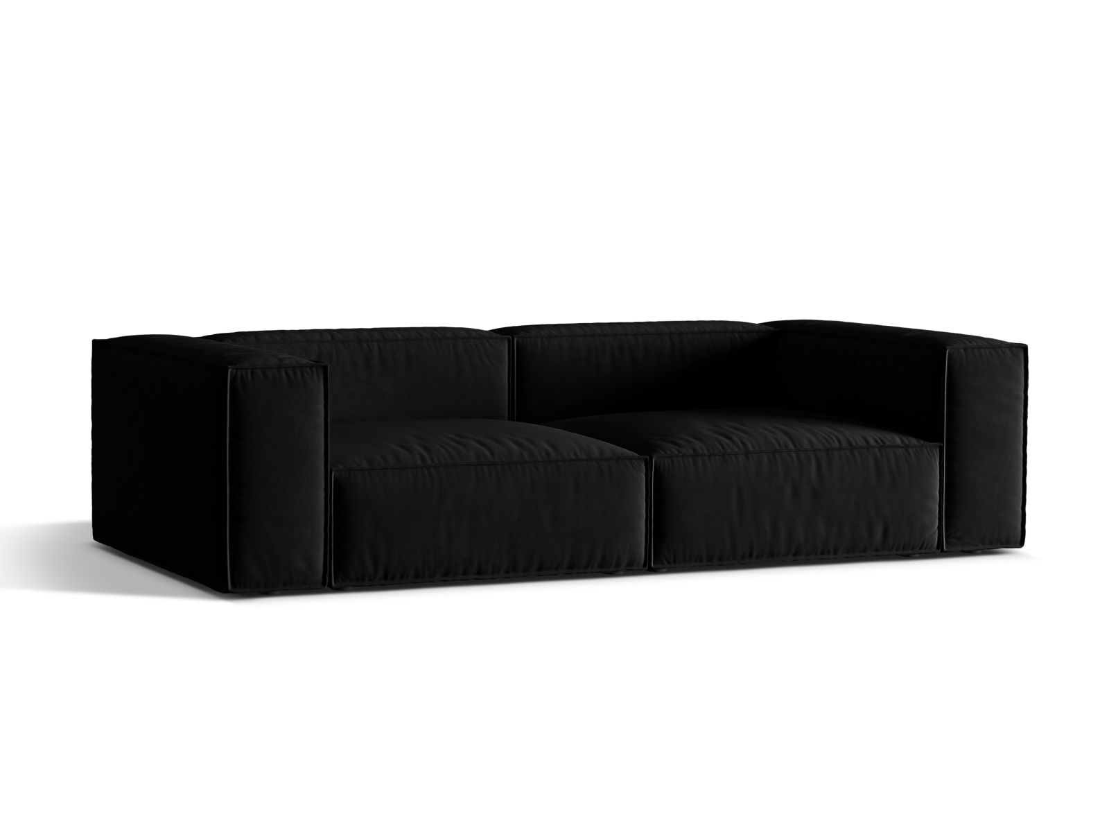 Velvet Sofa, "Nuria", 4 Seats, 250x110x72