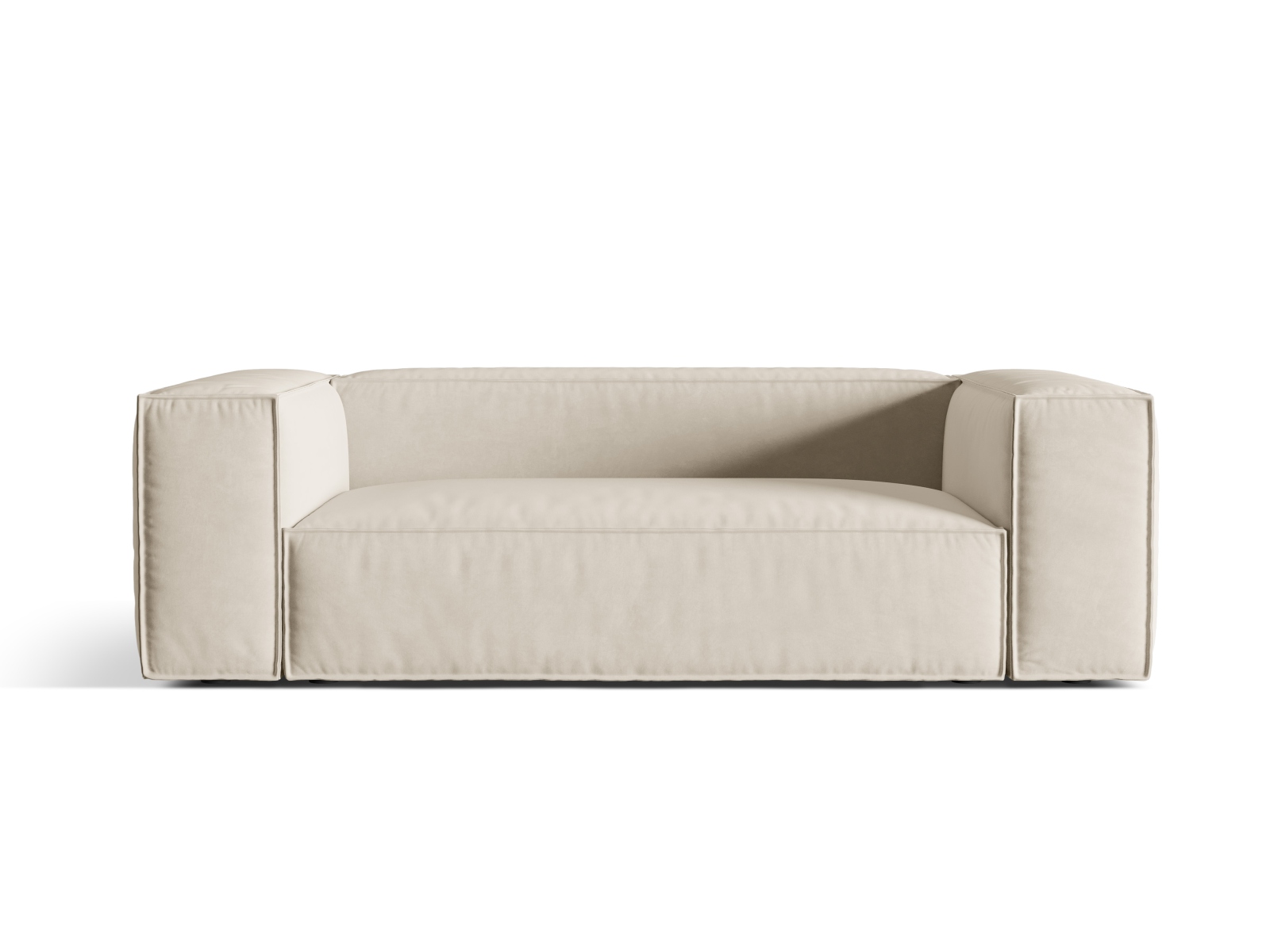 Velvet Sofa, "Nuria", 3 Seats, 210x110x72