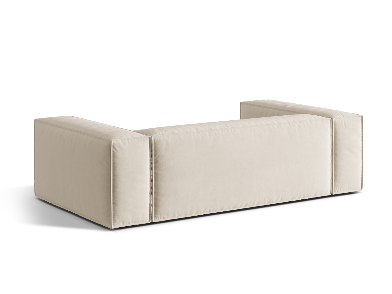Velvet Sofa, "Nuria", 3 Seats, 210x110x72