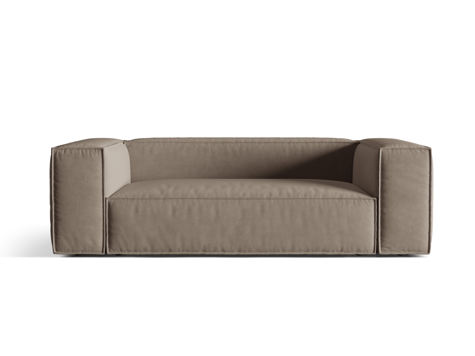 Velvet Sofa, "Nuria", 3 Seats, 210x110x72