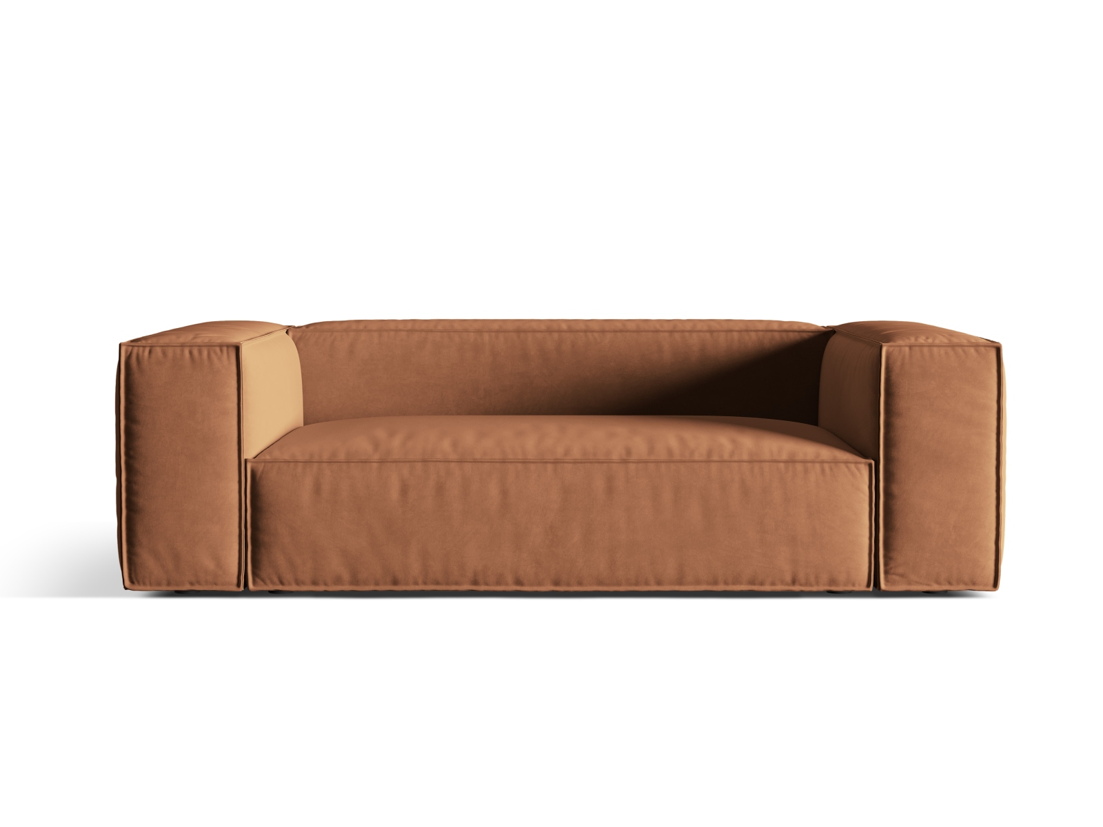 Velvet Sofa, "Nuria", 3 Seats, 210x110x72