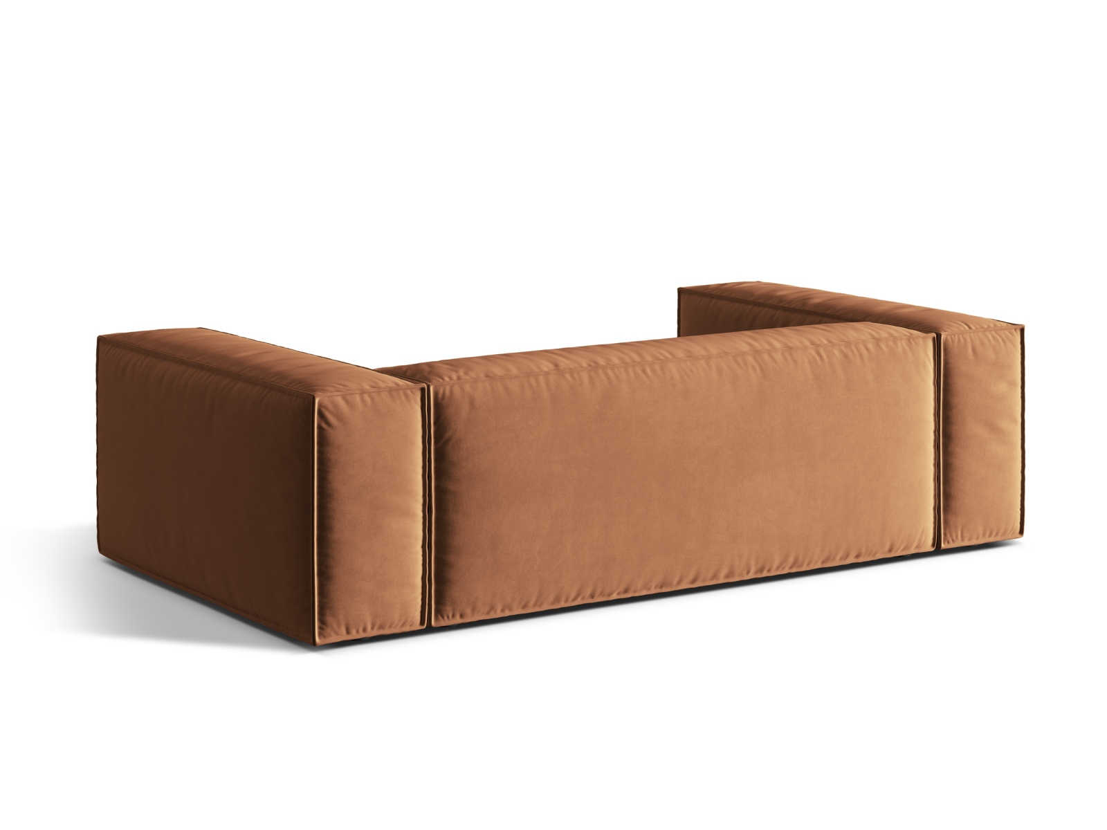 Velvet Sofa, "Nuria", 3 Seats, 210x110x72