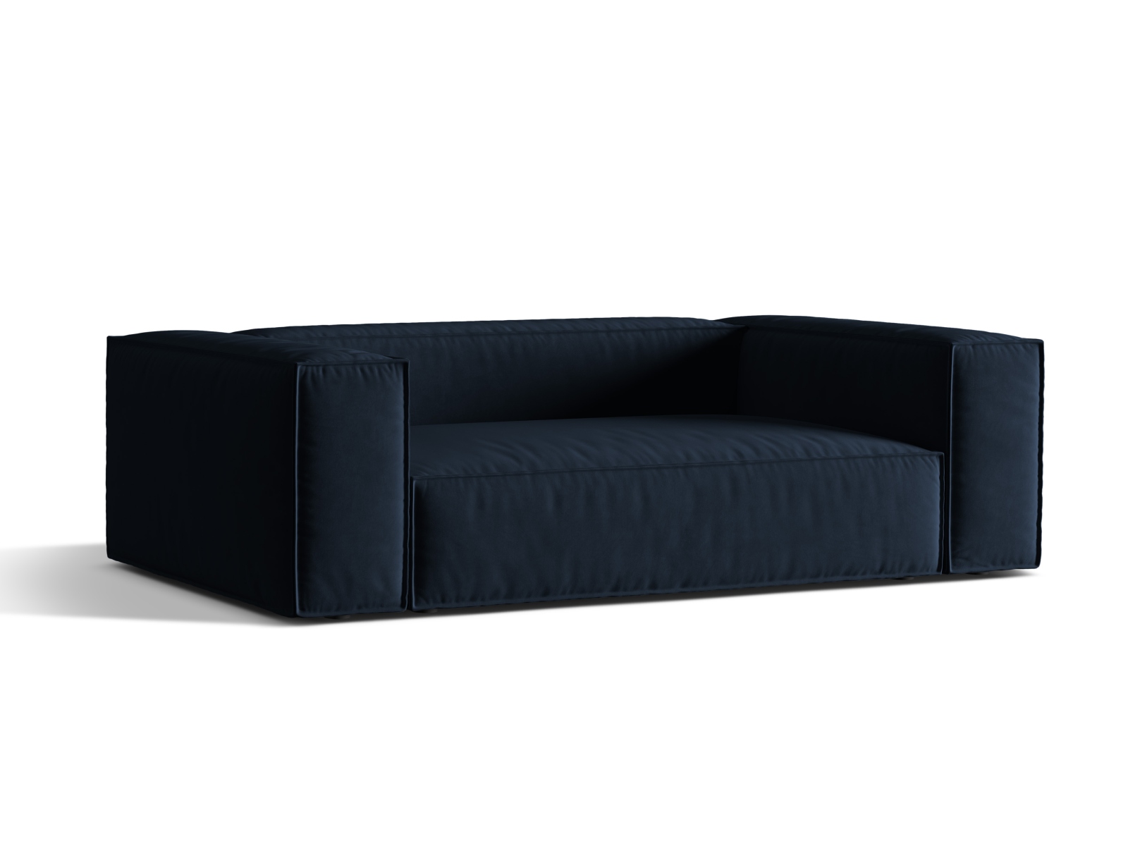 Velvet Sofa, "Nuria", 3 Seats, 210x110x72