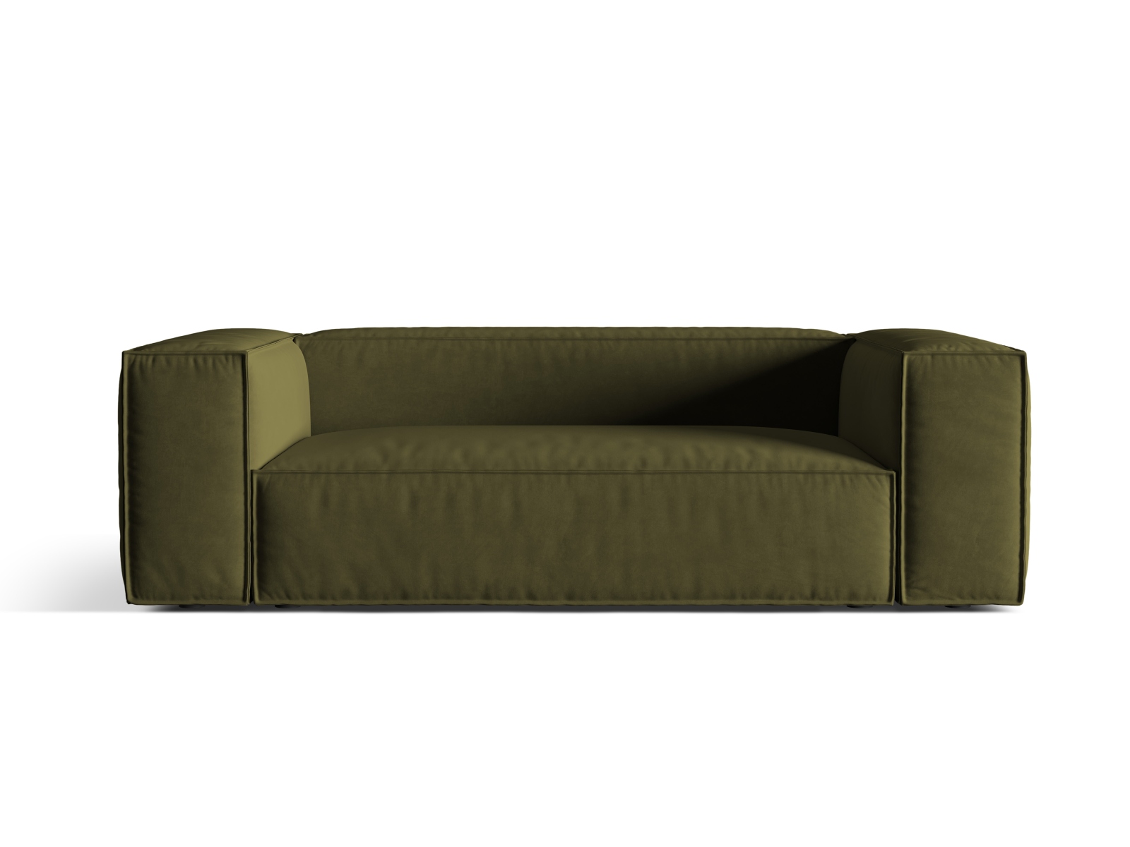 Velvet Sofa, "Nuria", 3 Seats, 210x110x72