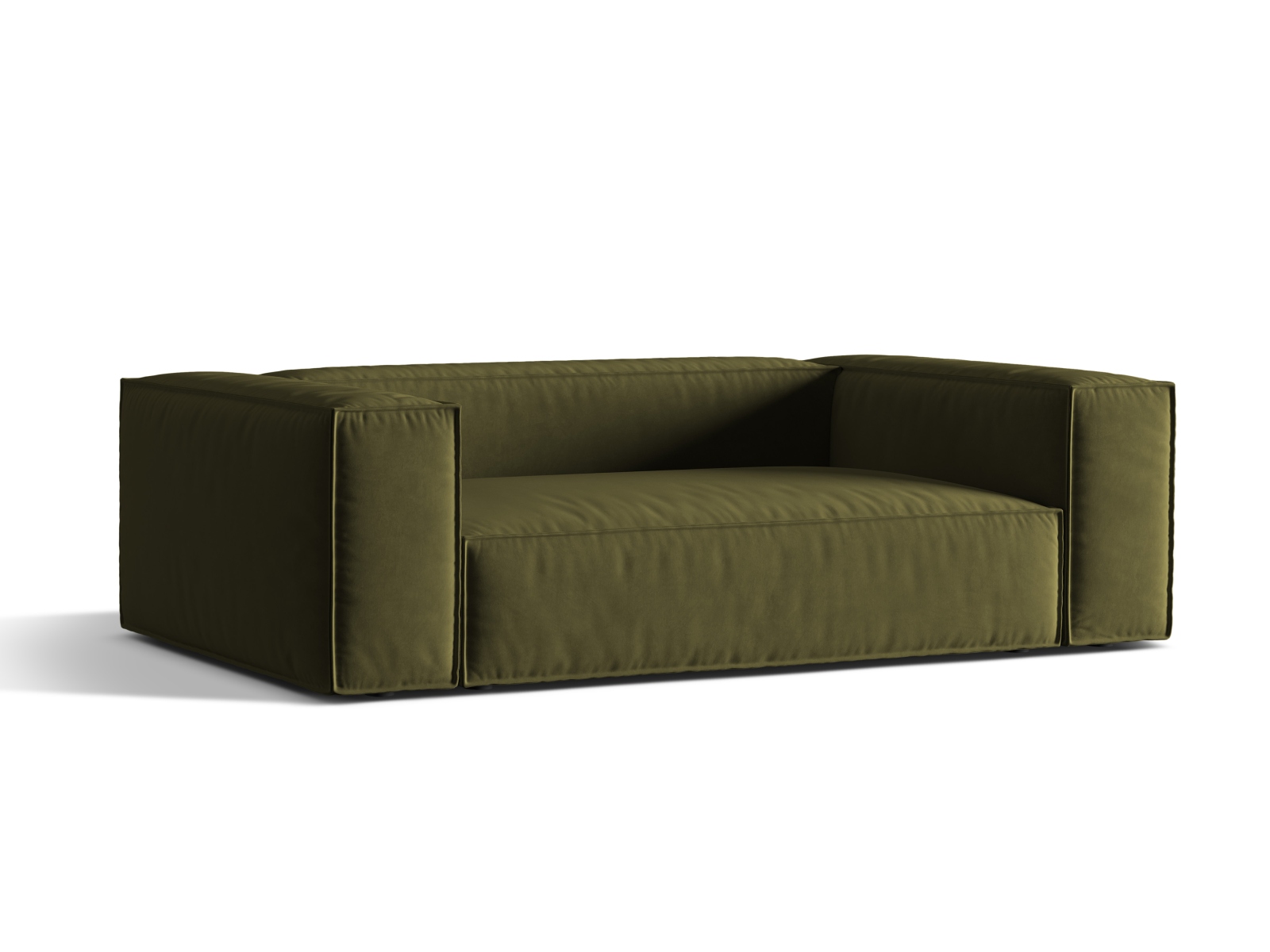 Velvet Sofa, "Nuria", 3 Seats, 210x110x72