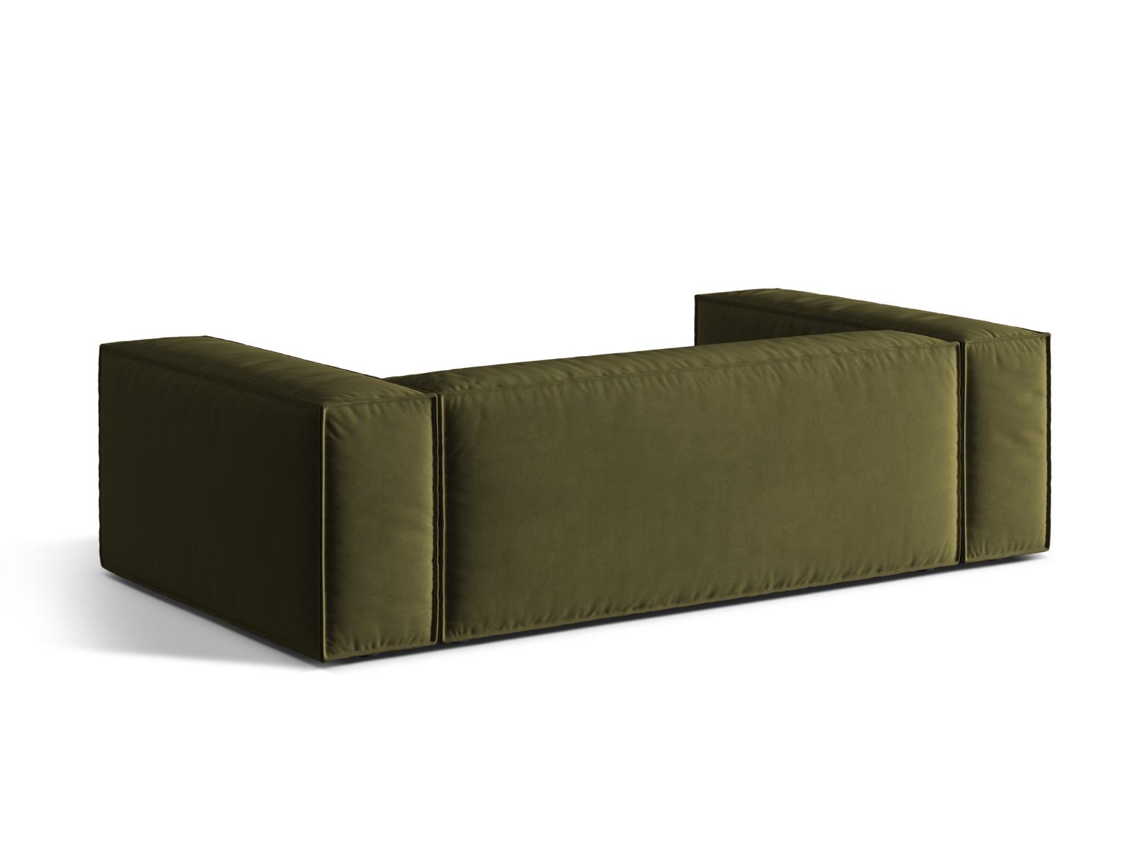 Velvet Sofa, "Nuria", 3 Seats, 210x110x72