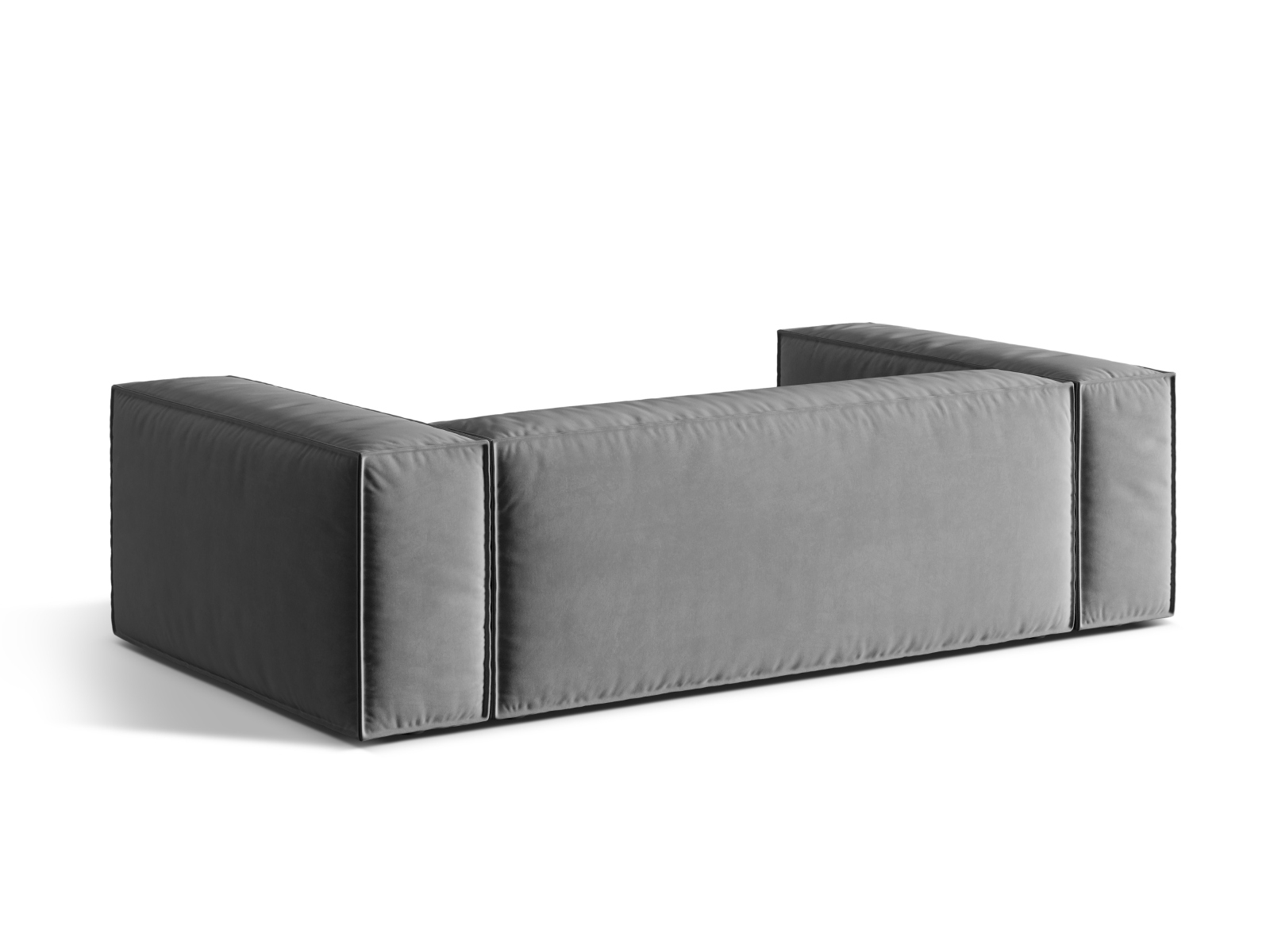 Velvet Sofa, "Nuria", 3 Seats, 210x110x72