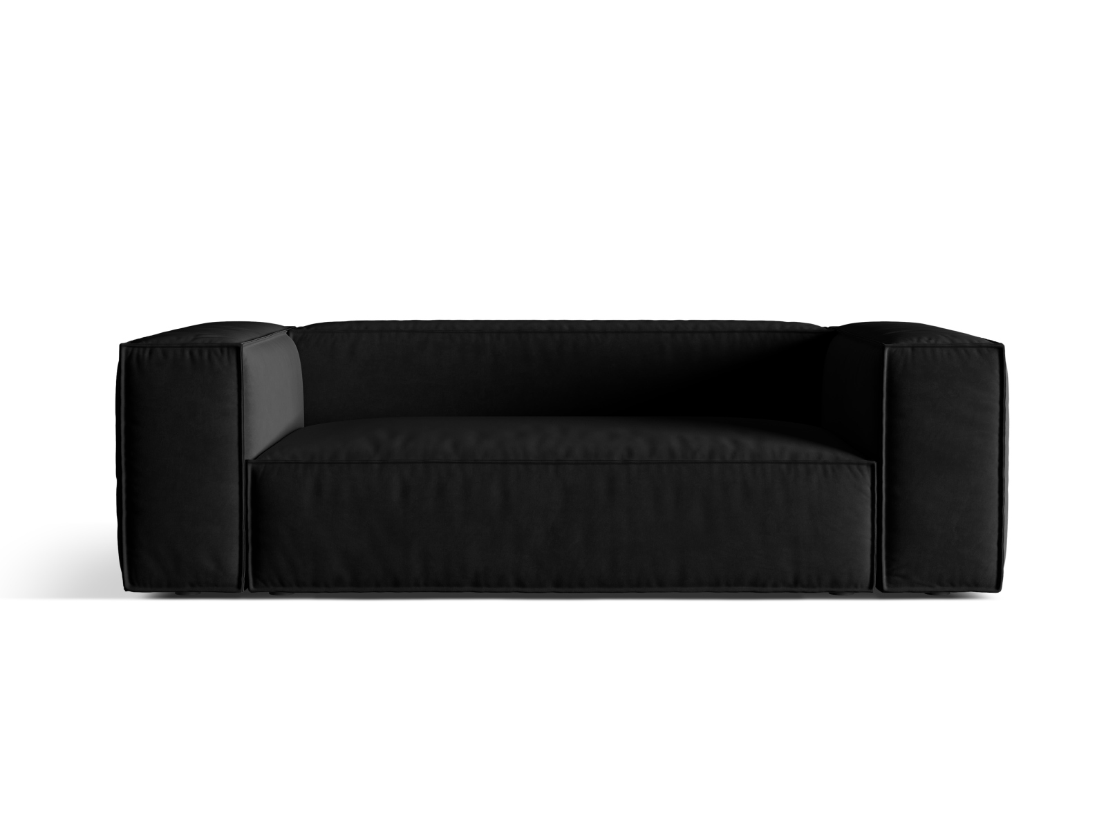 Velvet Sofa, "Nuria", 3 Seats, 210x110x72