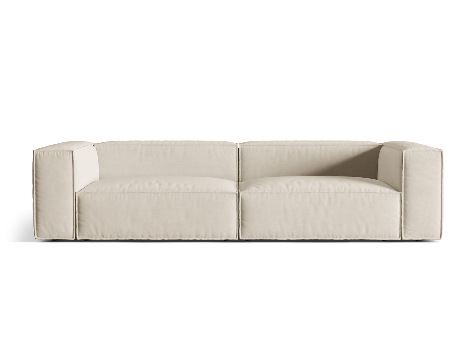 Velvet Sofa, "Nuria", 5 Seats, 290x110x72