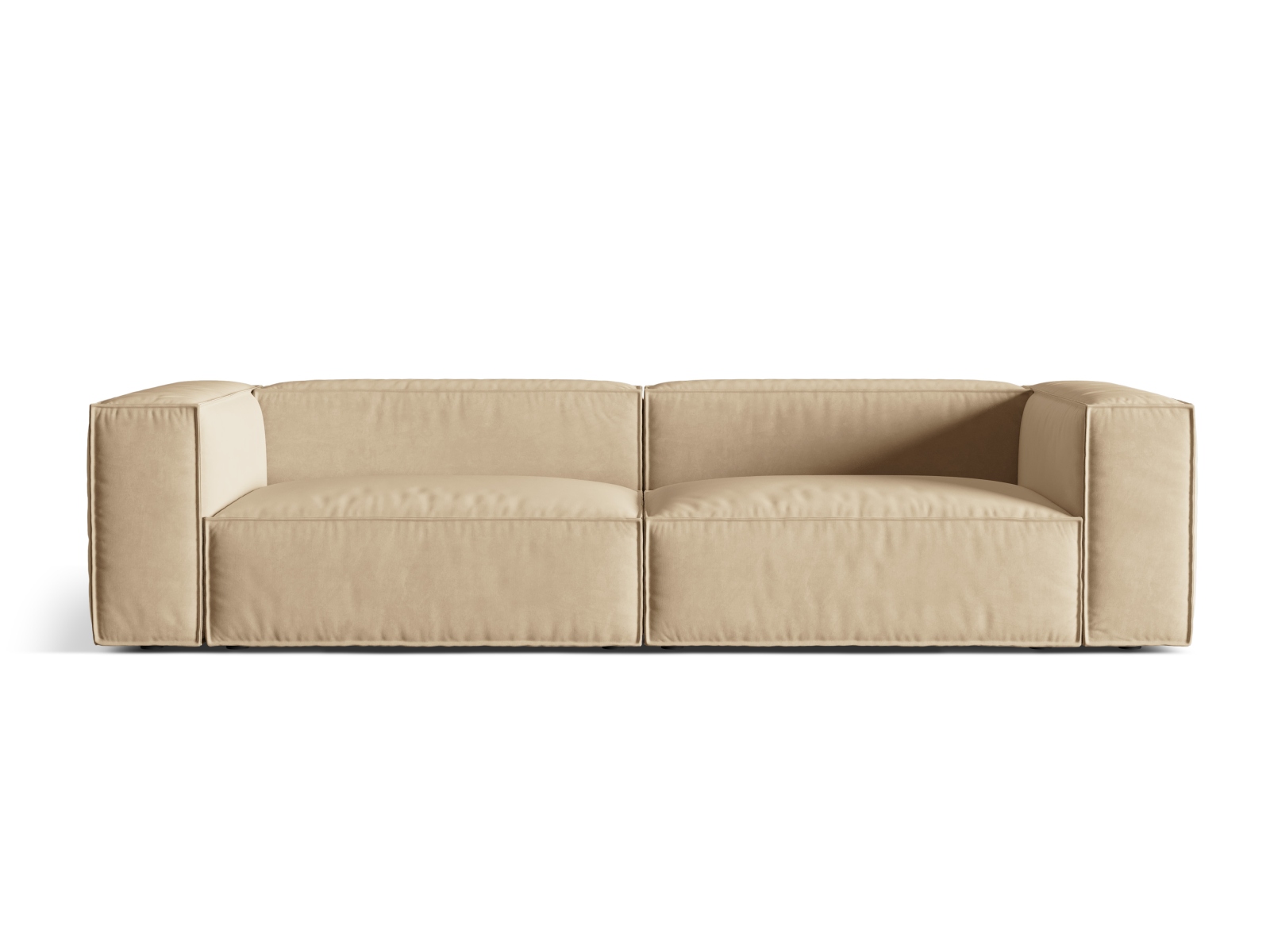 Velvet Sofa, "Nuria", 5 Seats, 290x110x72