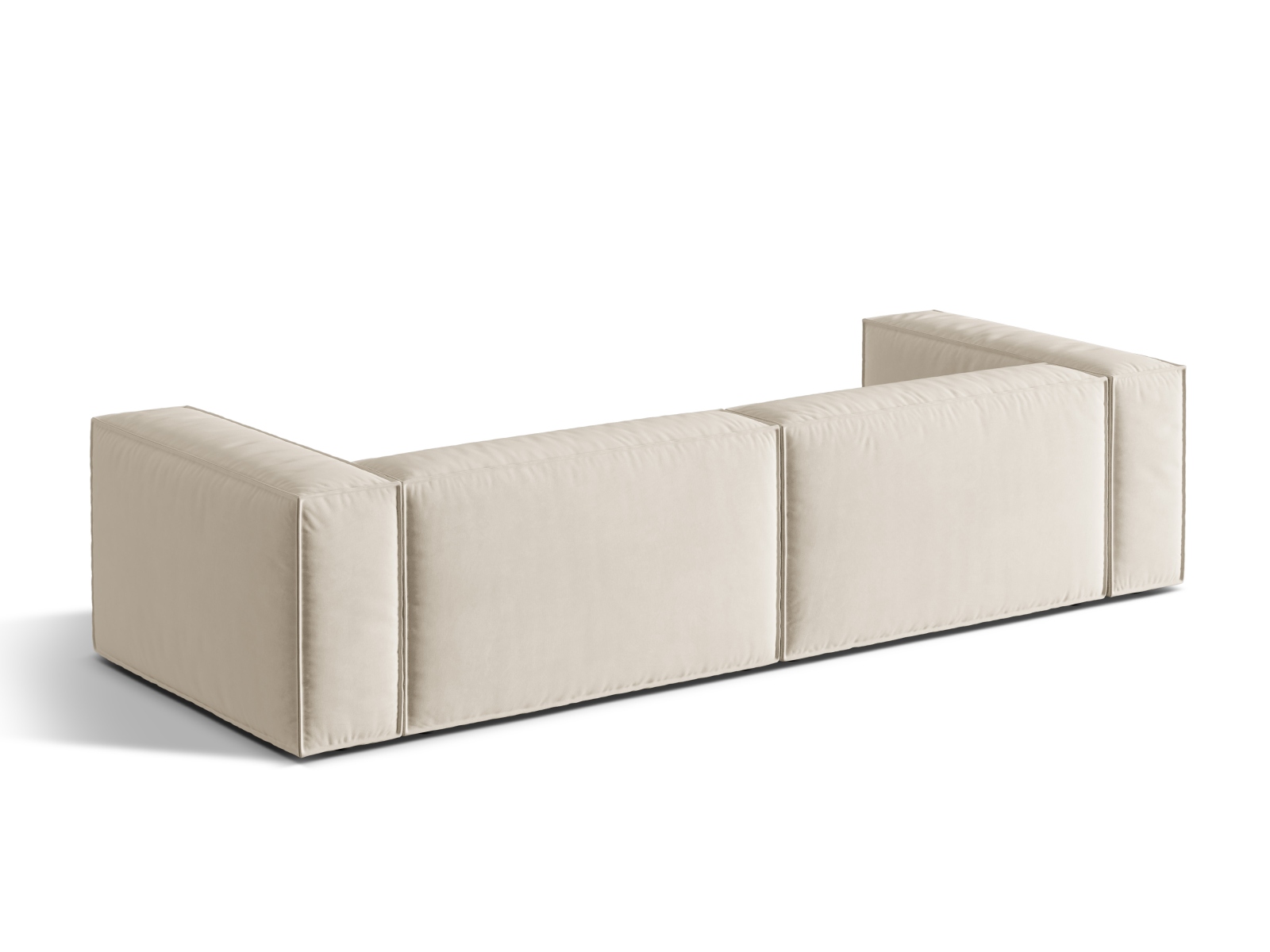 Velvet Sofa, "Nuria", 5 Seats, 290x110x72