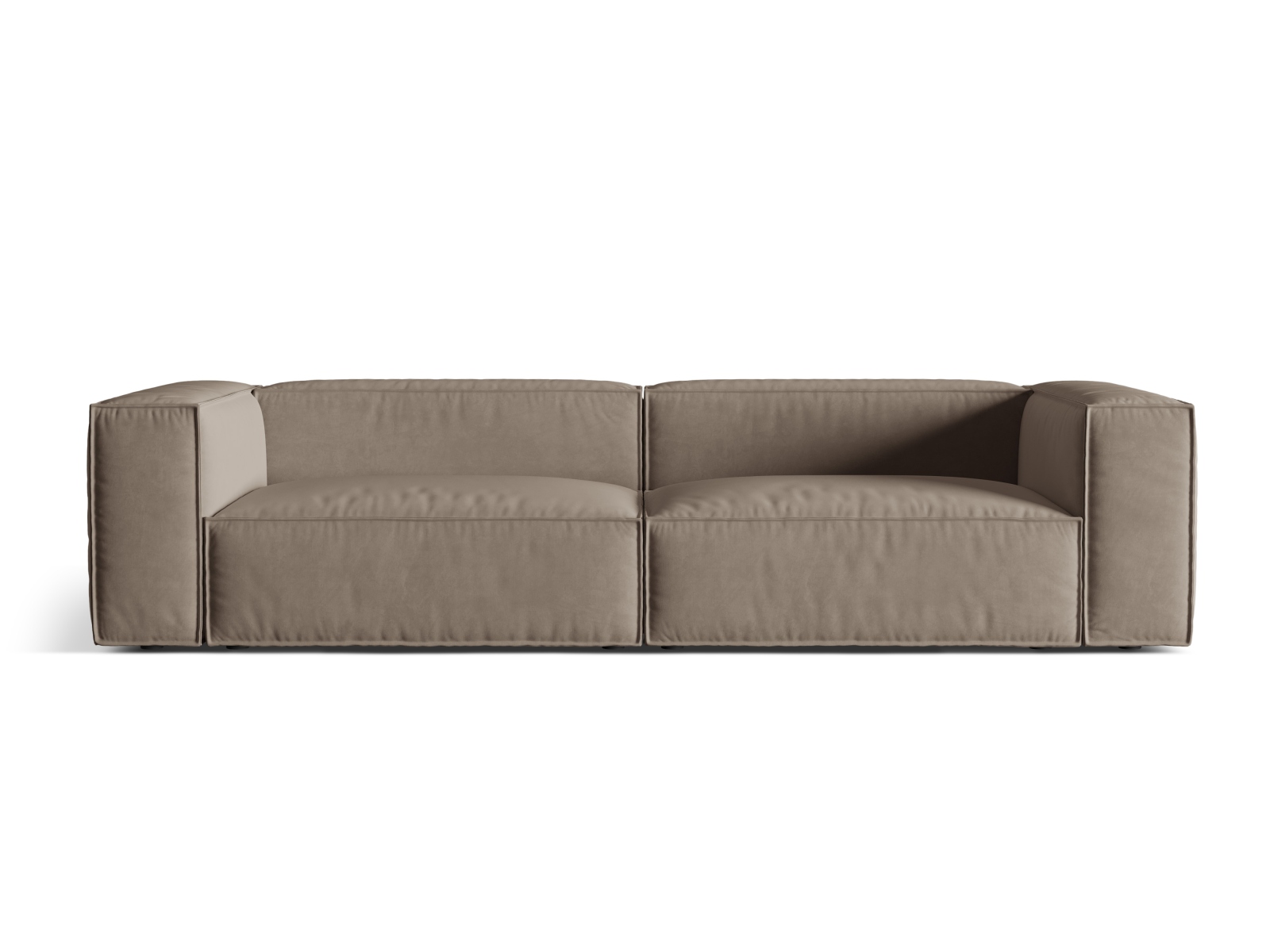 Velvet Sofa, "Nuria", 5 Seats, 290x110x72