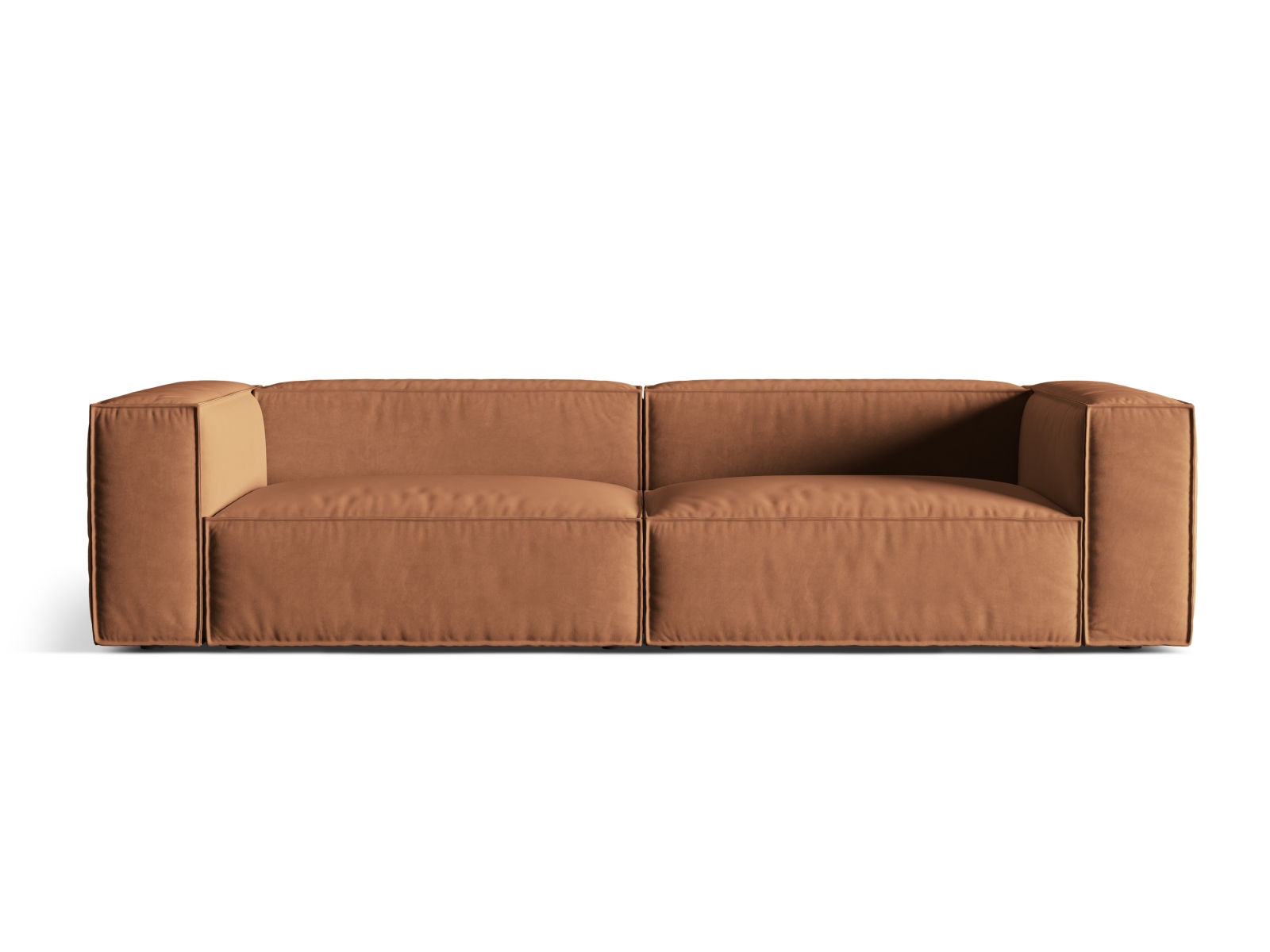 Velvet Sofa, "Nuria", 5 Seats, 290x110x72