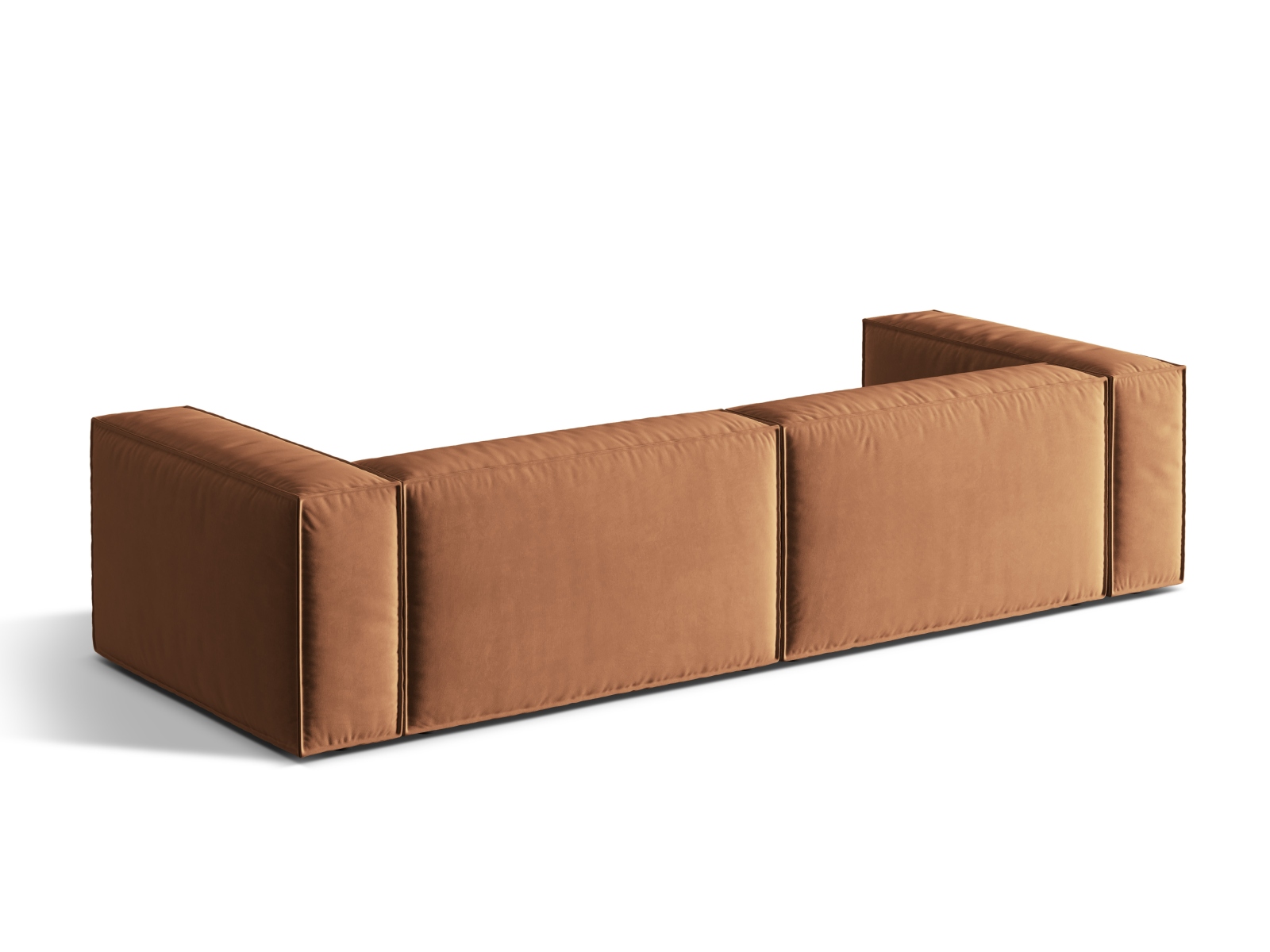 Velvet Sofa, "Nuria", 5 Seats, 290x110x72