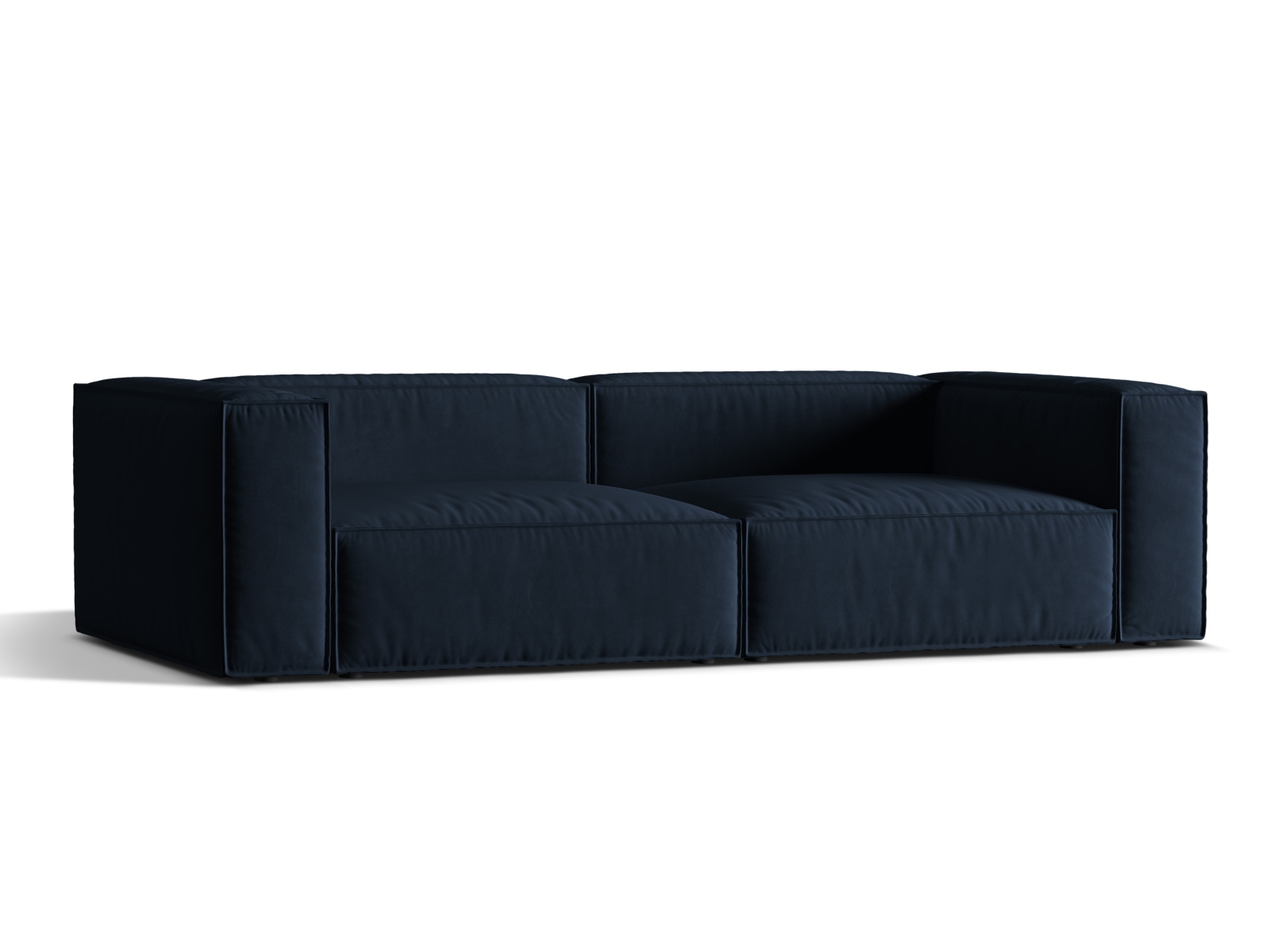 Velvet Sofa, "Nuria", 5 Seats, 290x110x72