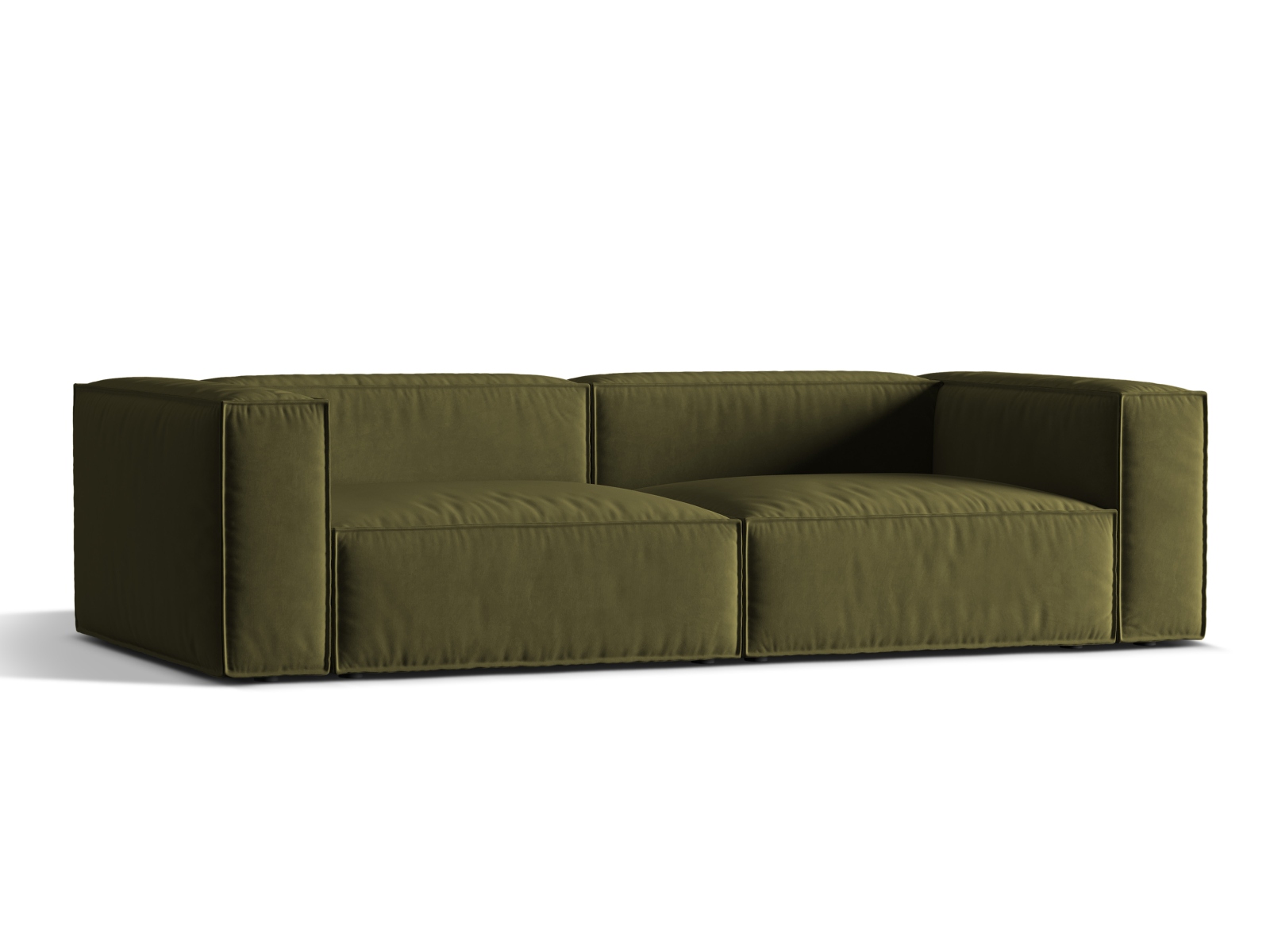 Velvet Sofa, "Nuria", 5 Seats, 290x110x72
